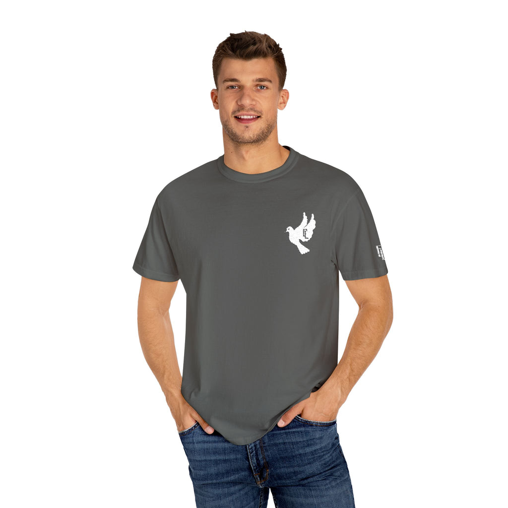 White-F4L DOVE T-Shirts [Embroidery]