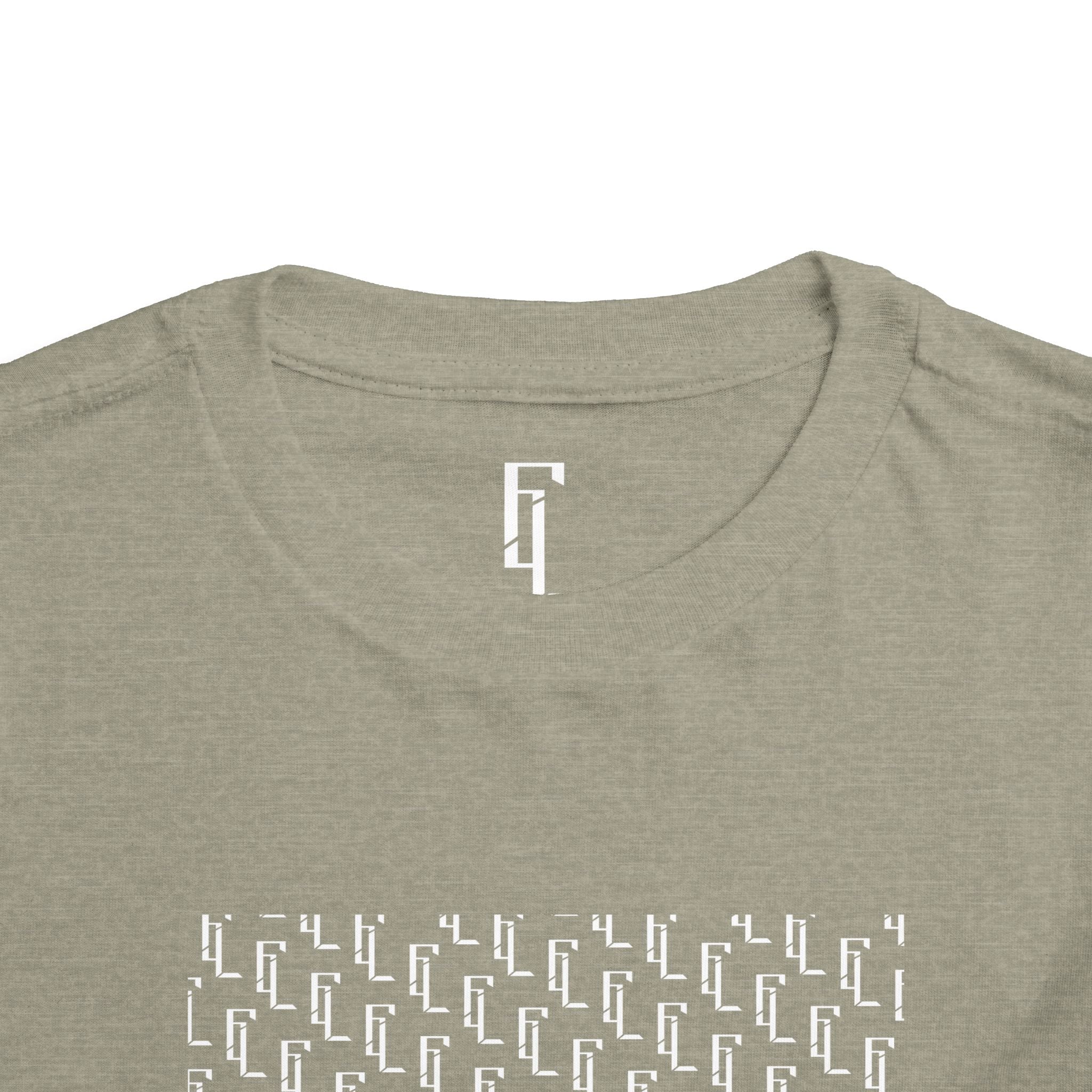 White-F4L Toddler Short Sleeve Tee