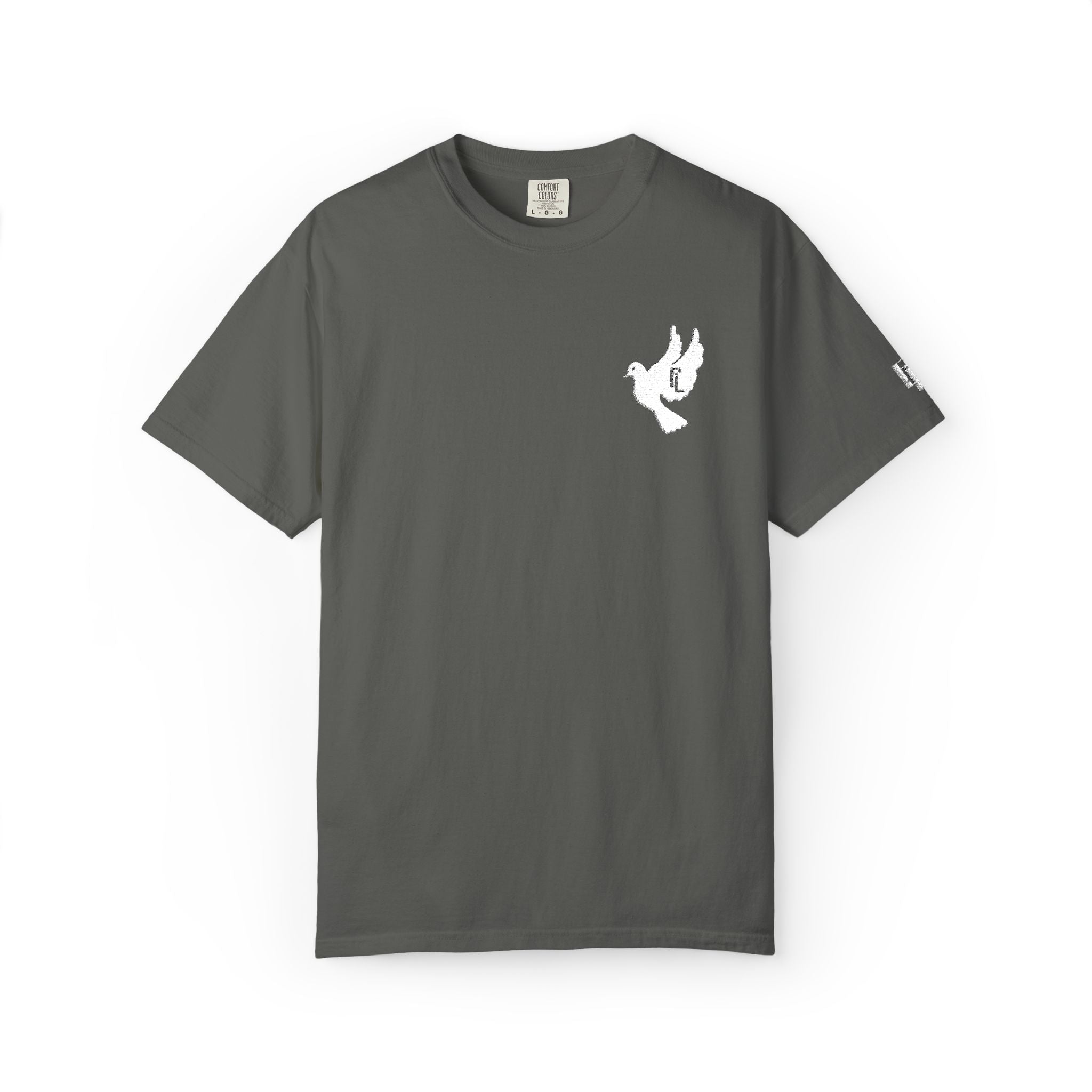White-F4L DOVE T-Shirts [Embroidery]
