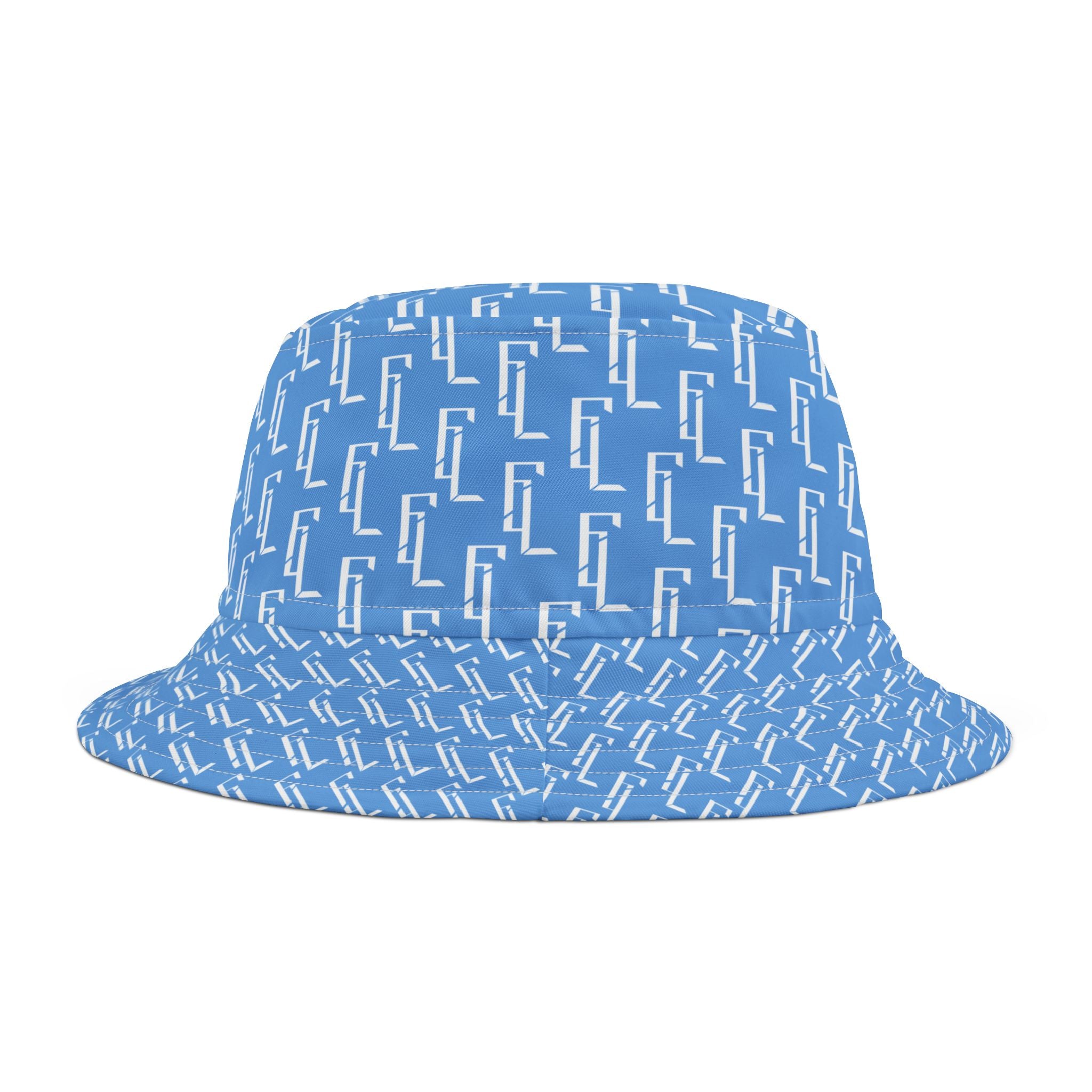 Light Blue White-F4L Bucket Hat