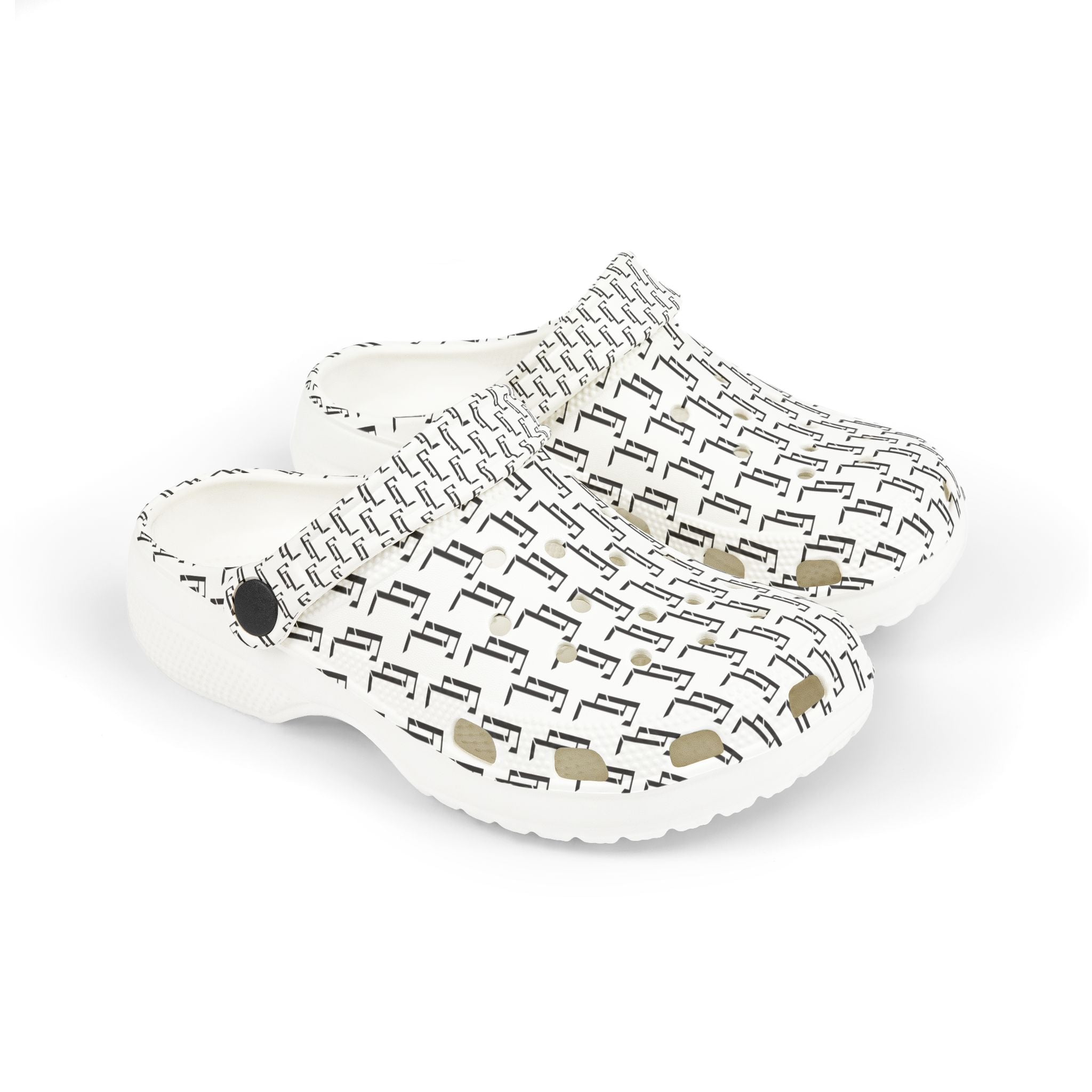 White F4L Kid's EVA Foam Clogs