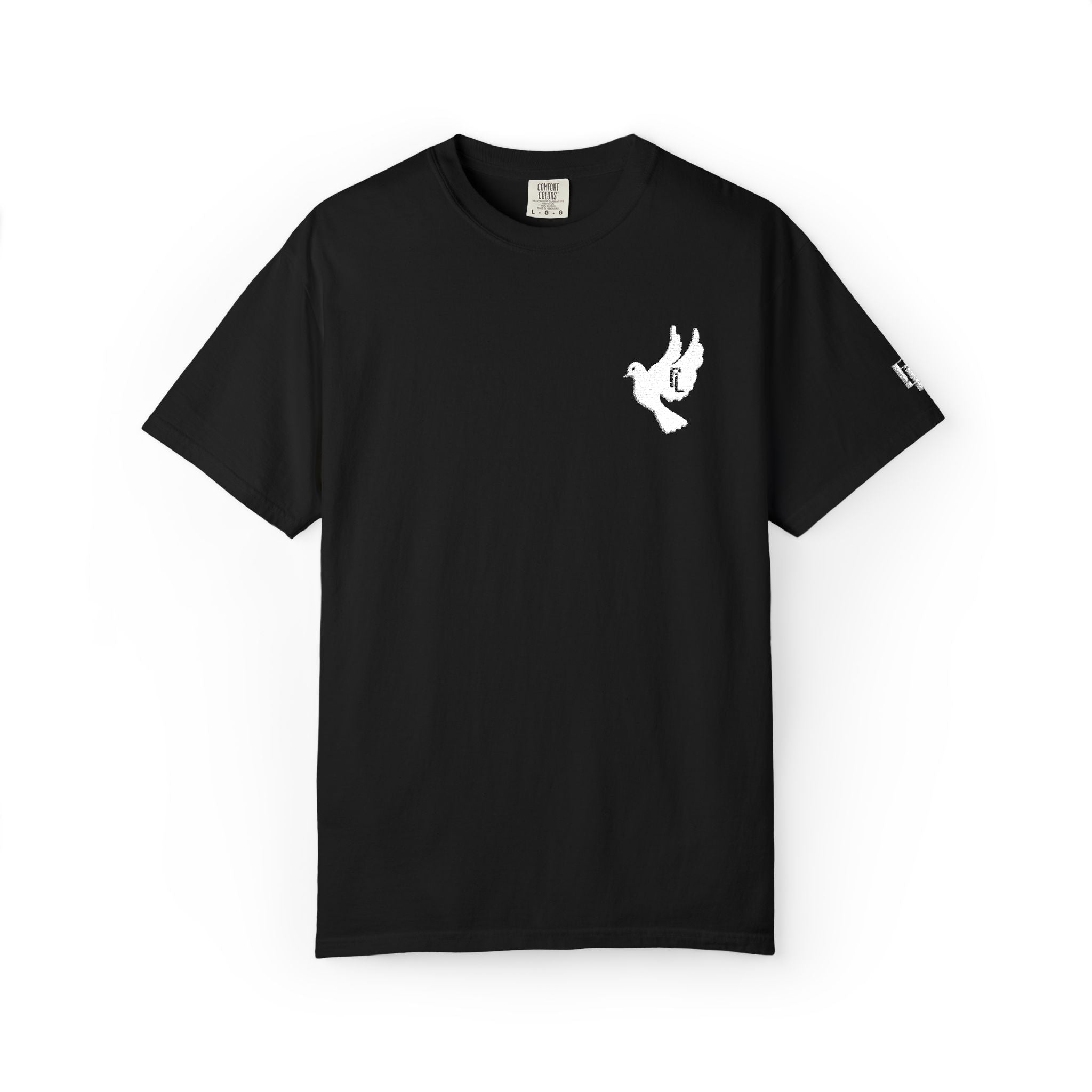 White-F4L DOVE T-Shirts [Embroidery]