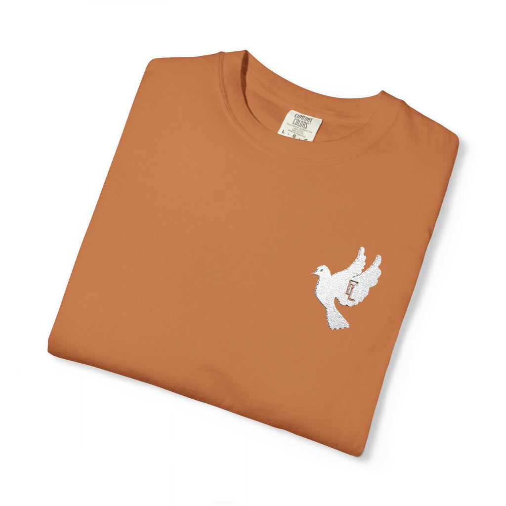 White-F4L DOVE T-Shirts [Embroidery]