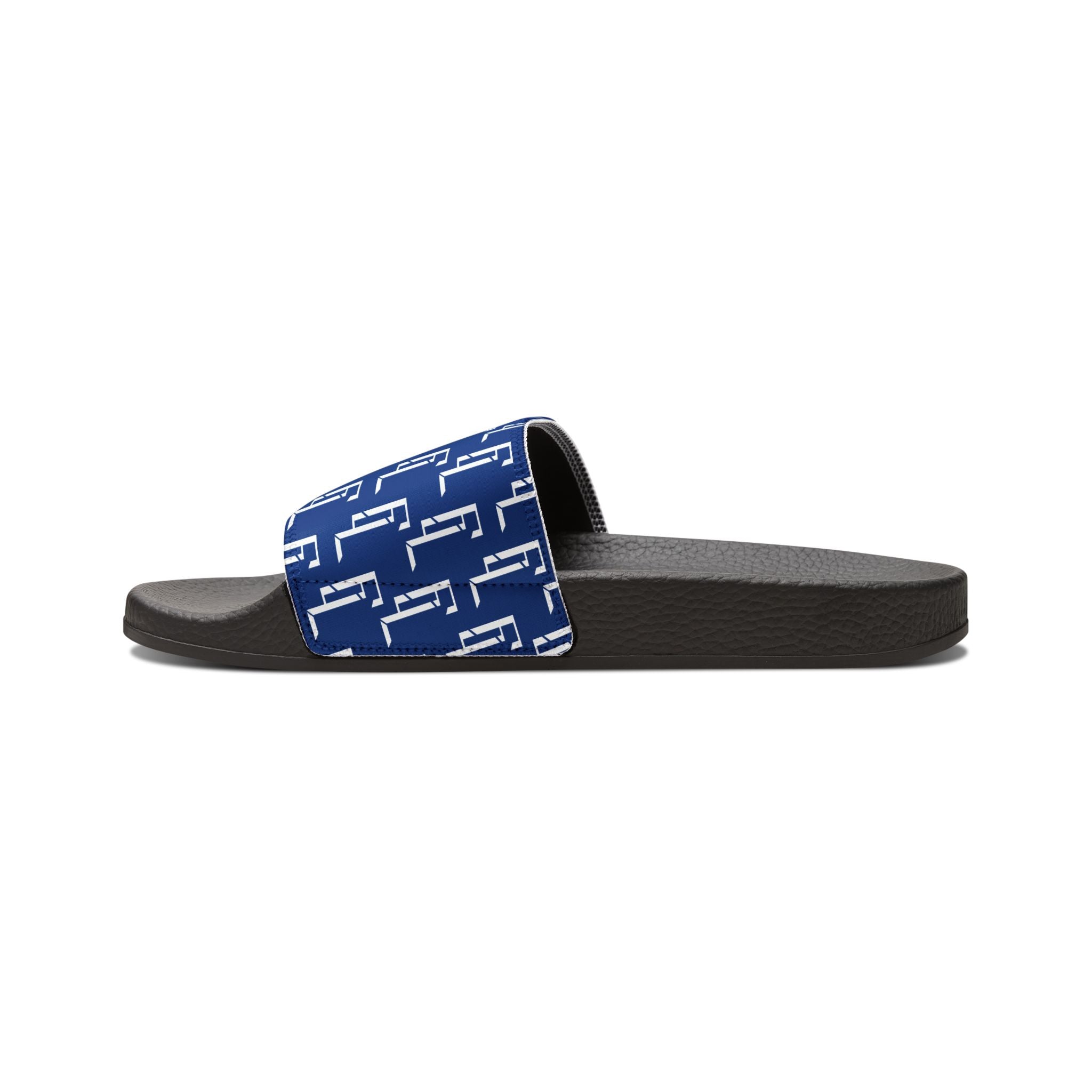 Dark Blue F4L Men's Removable-Strap Sandals