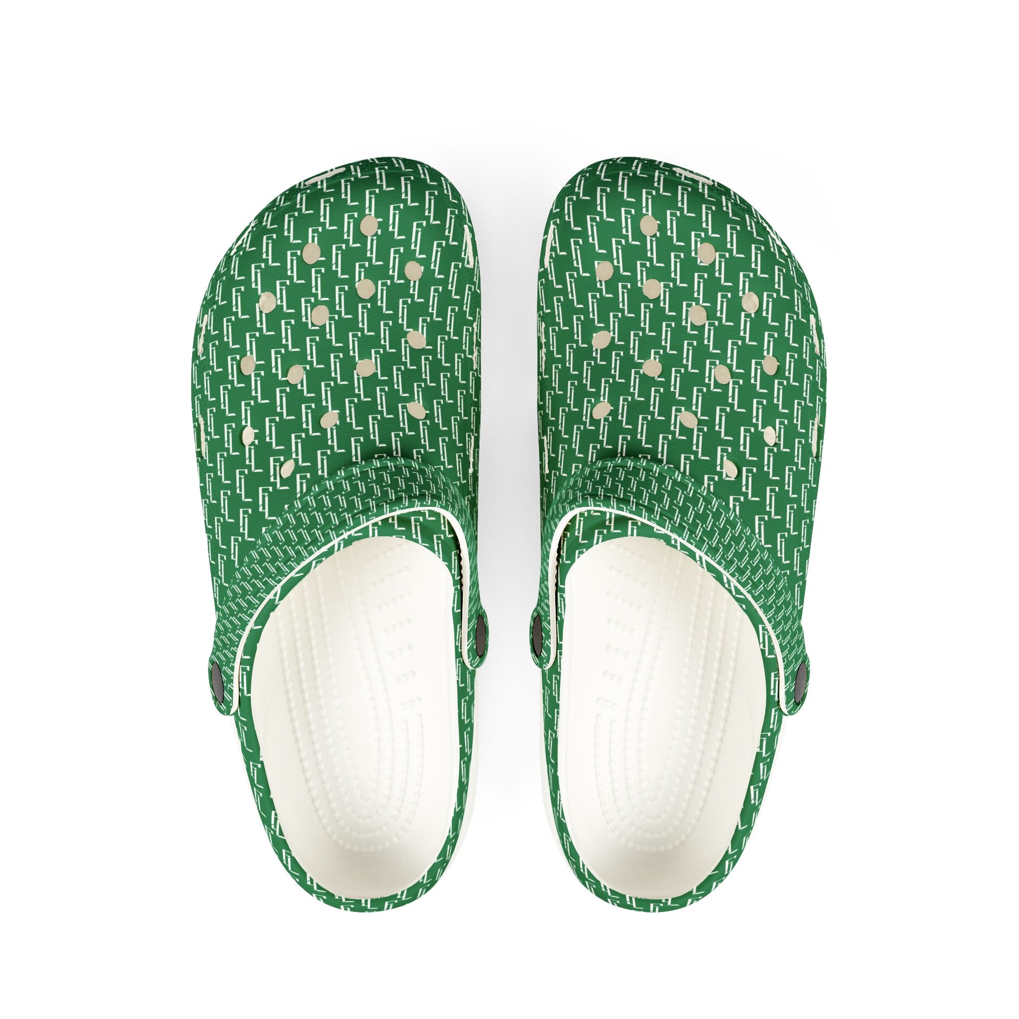 W Dark Green F4L EVA Adult's Foam Clogs