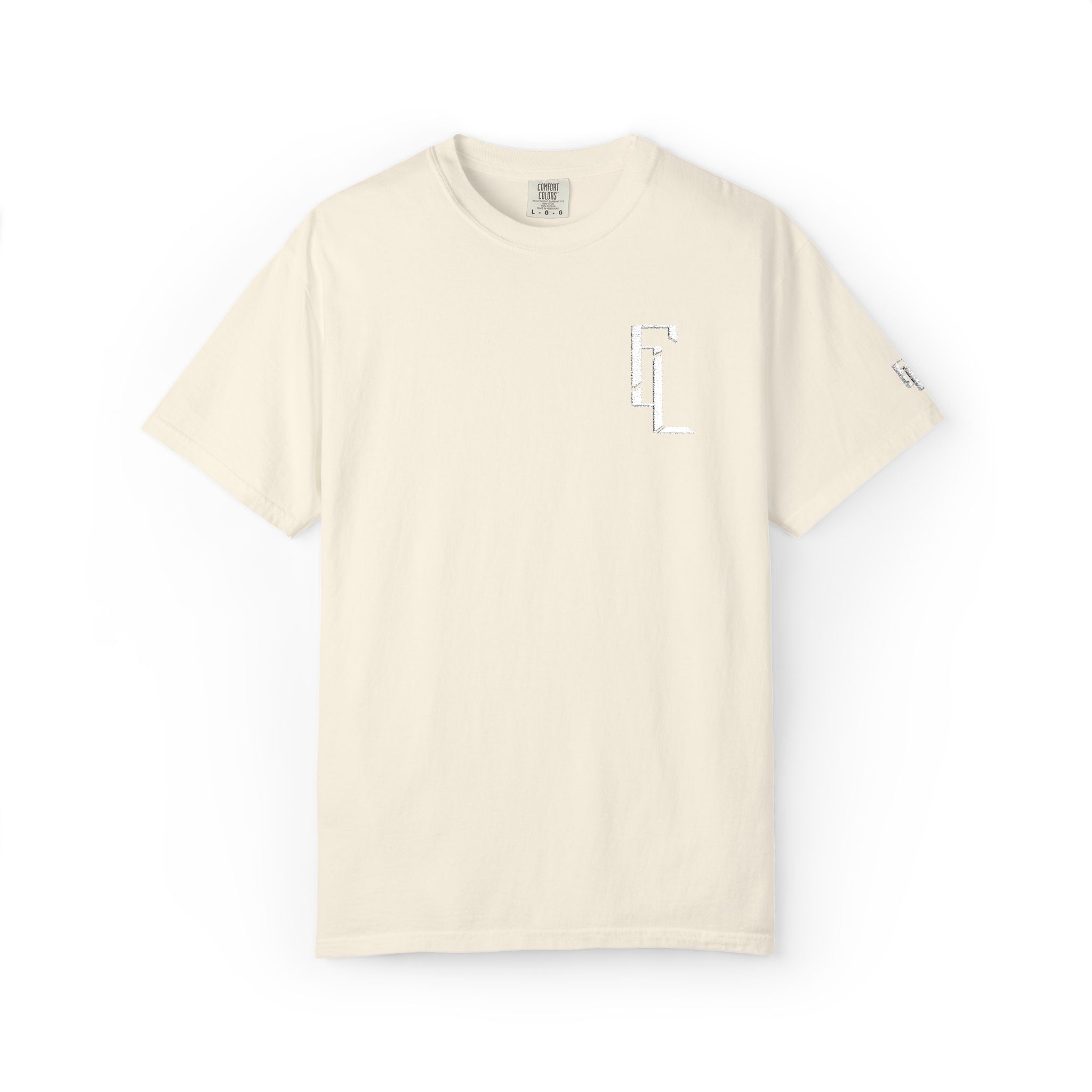 White-F4L T-Shirts [Embroidery]