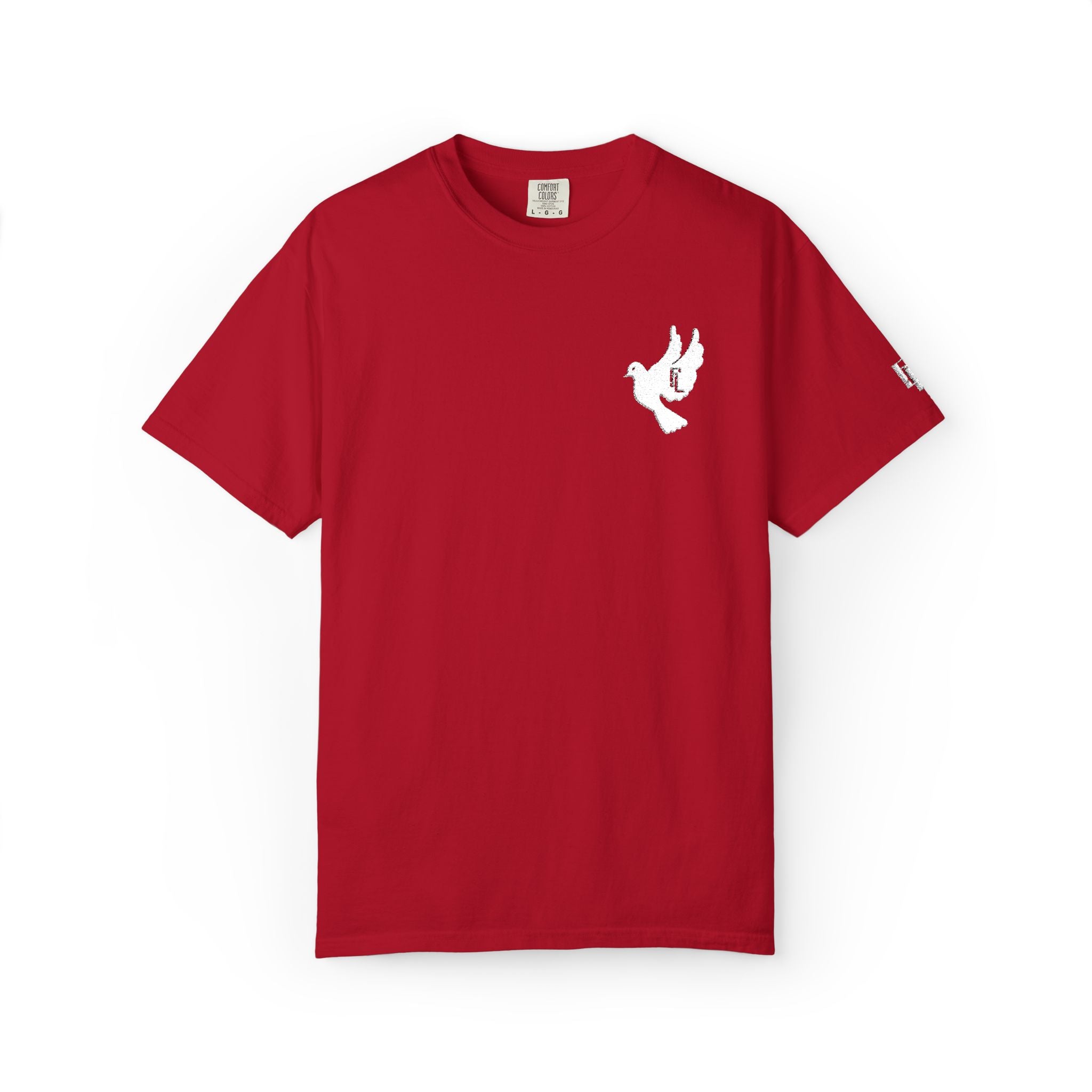 White-F4L DOVE T-Shirts [Embroidery]