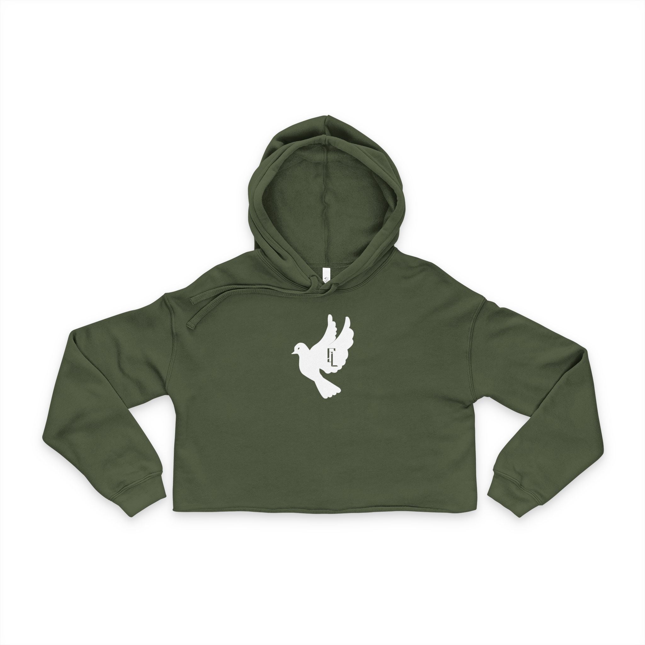 F4L DOVE Women's Cropped Hoodie