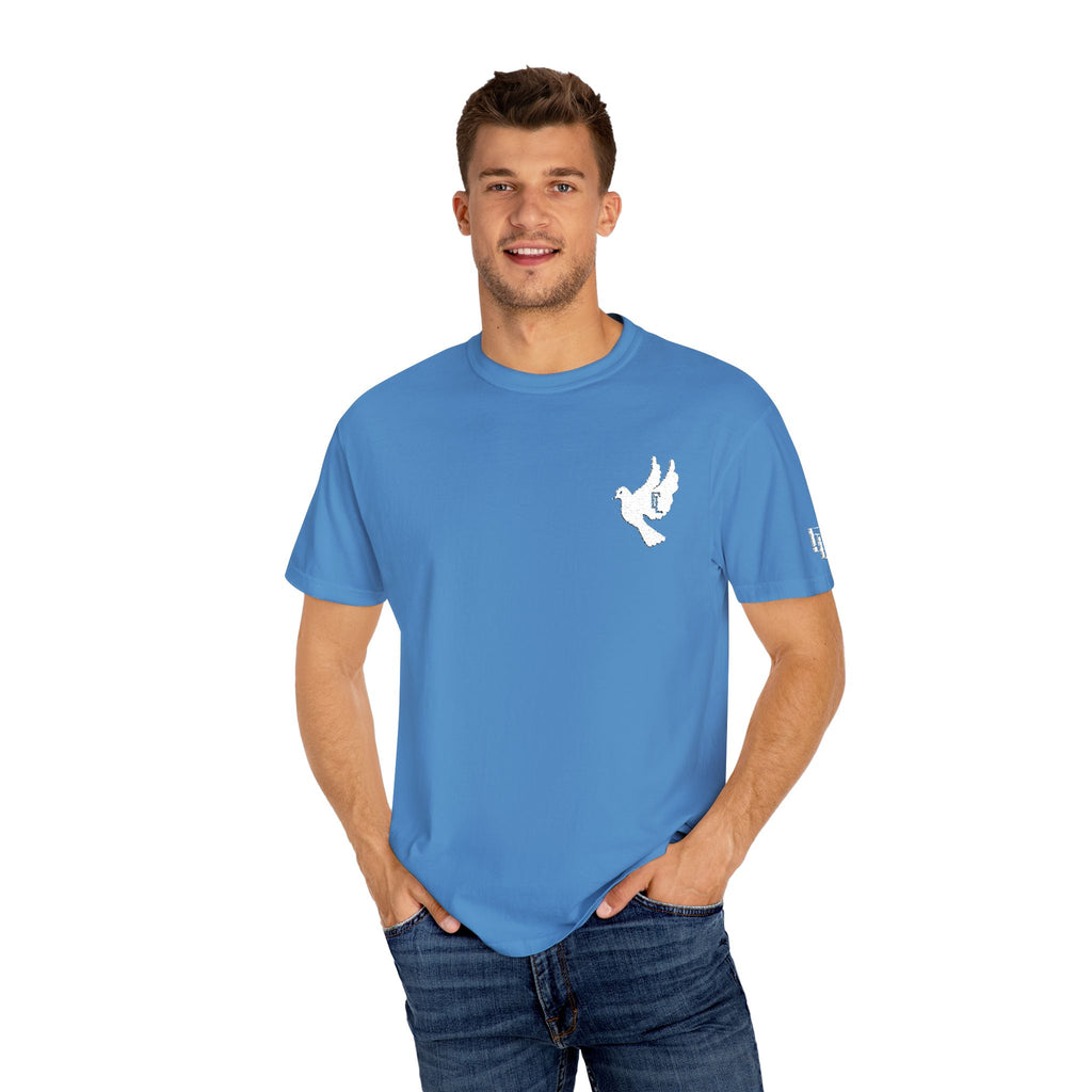 White-F4L DOVE T-Shirts [Embroidery]