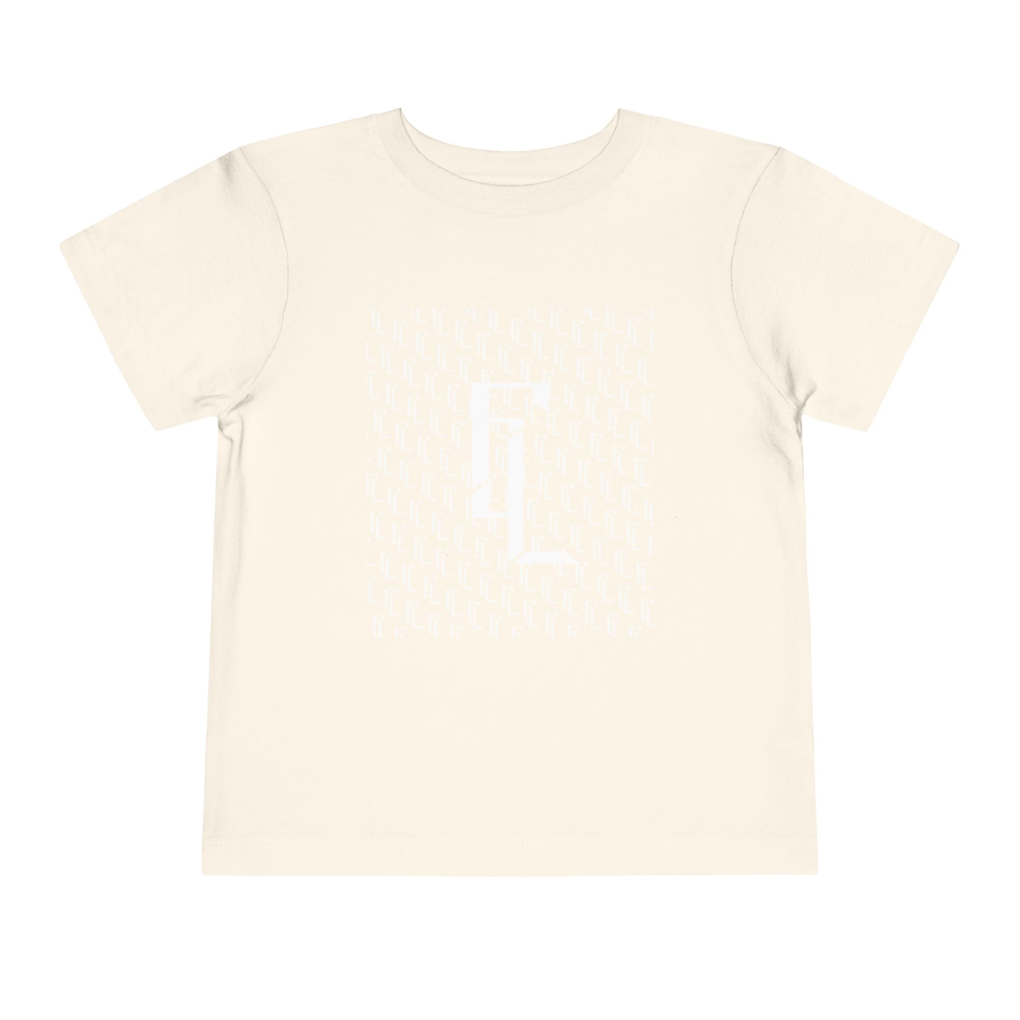 White-F4L Toddler Short Sleeve Tee