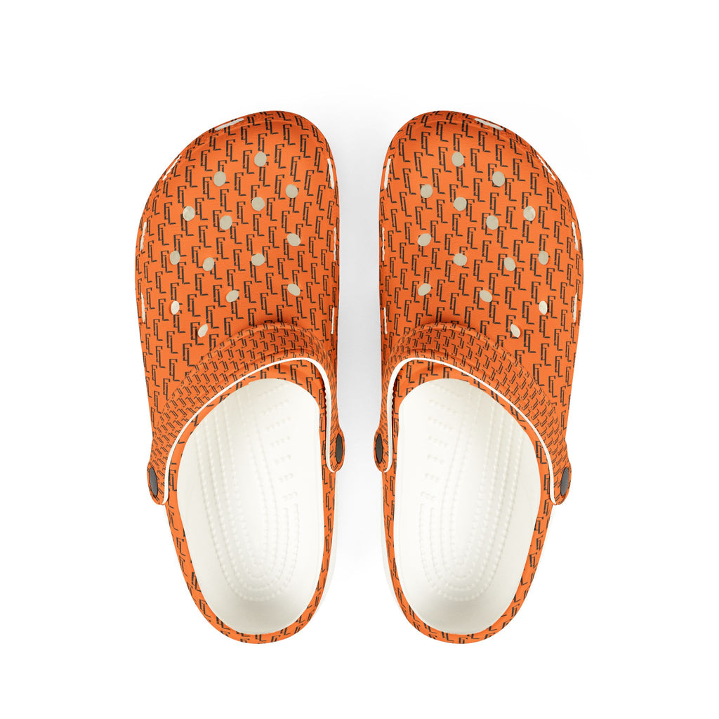 Orange F4L EVA Adult's Foam Clogs