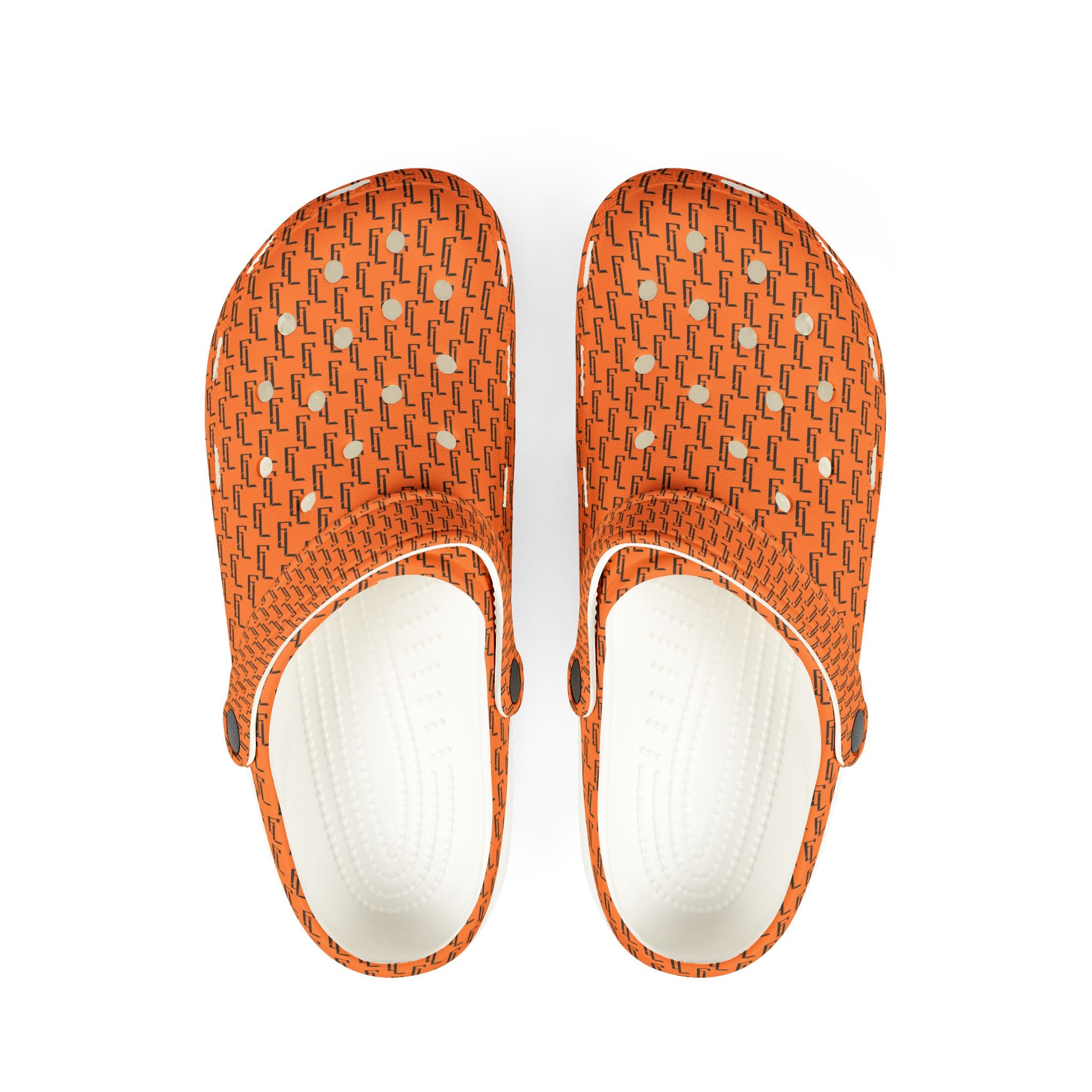 Orange F4L EVA Adult's Foam Clogs