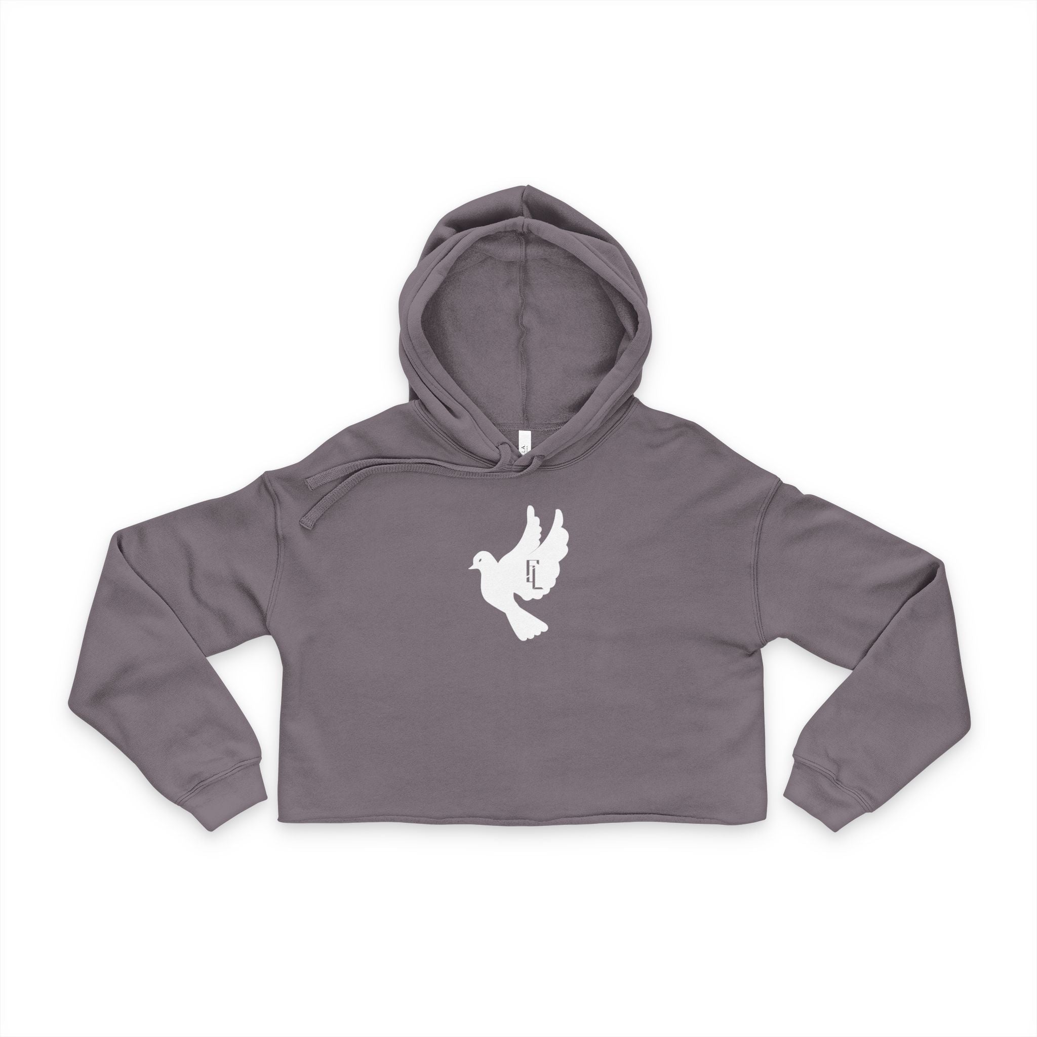 F4L DOVE Women's Cropped Hoodie
