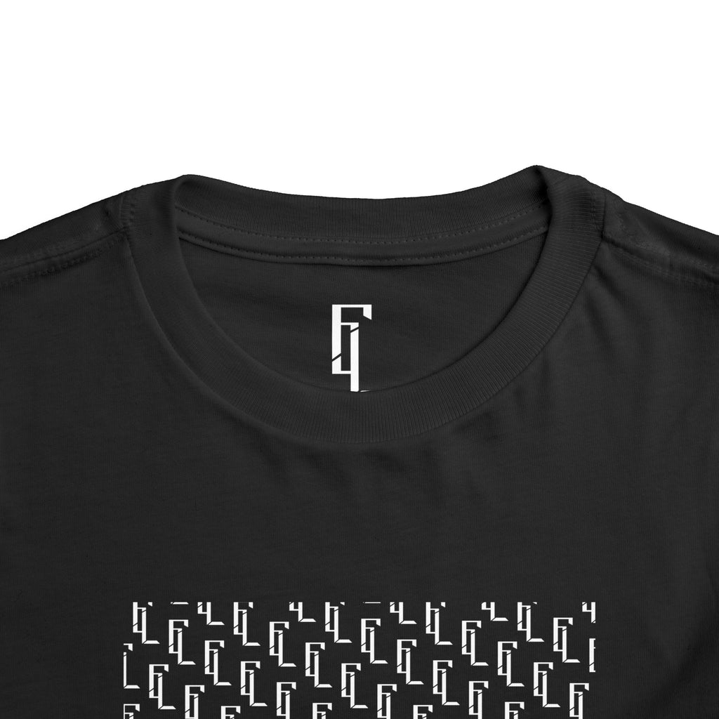 White-F4L Toddler Short Sleeve Tee