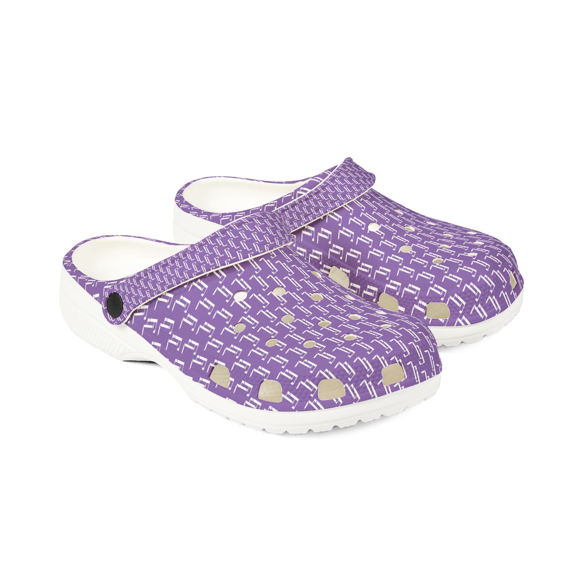 W Light Purple F4L EVA Adult's Foam Clogs