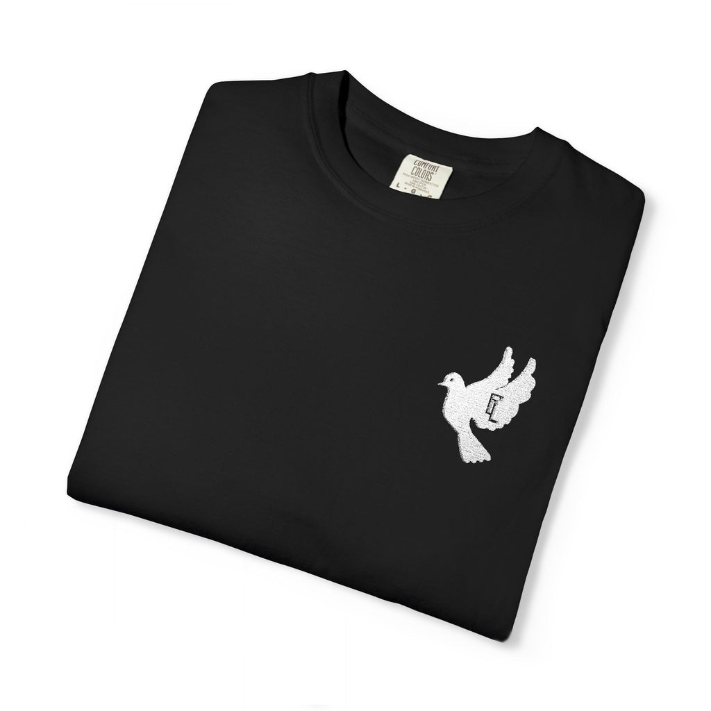 White-F4L DOVE T-Shirts [Embroidery]