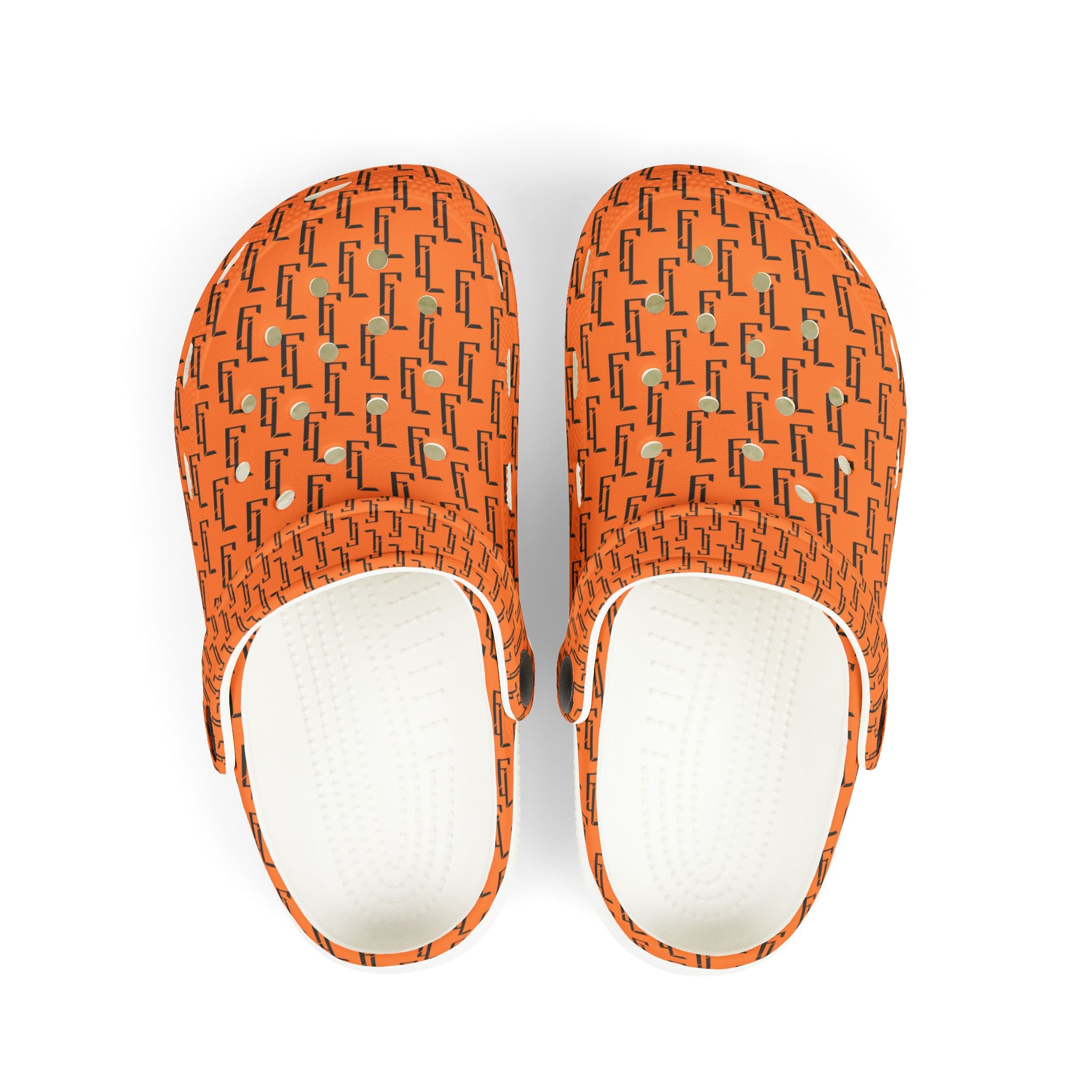 Orange F4L Kid's EVA Foam Clogs
