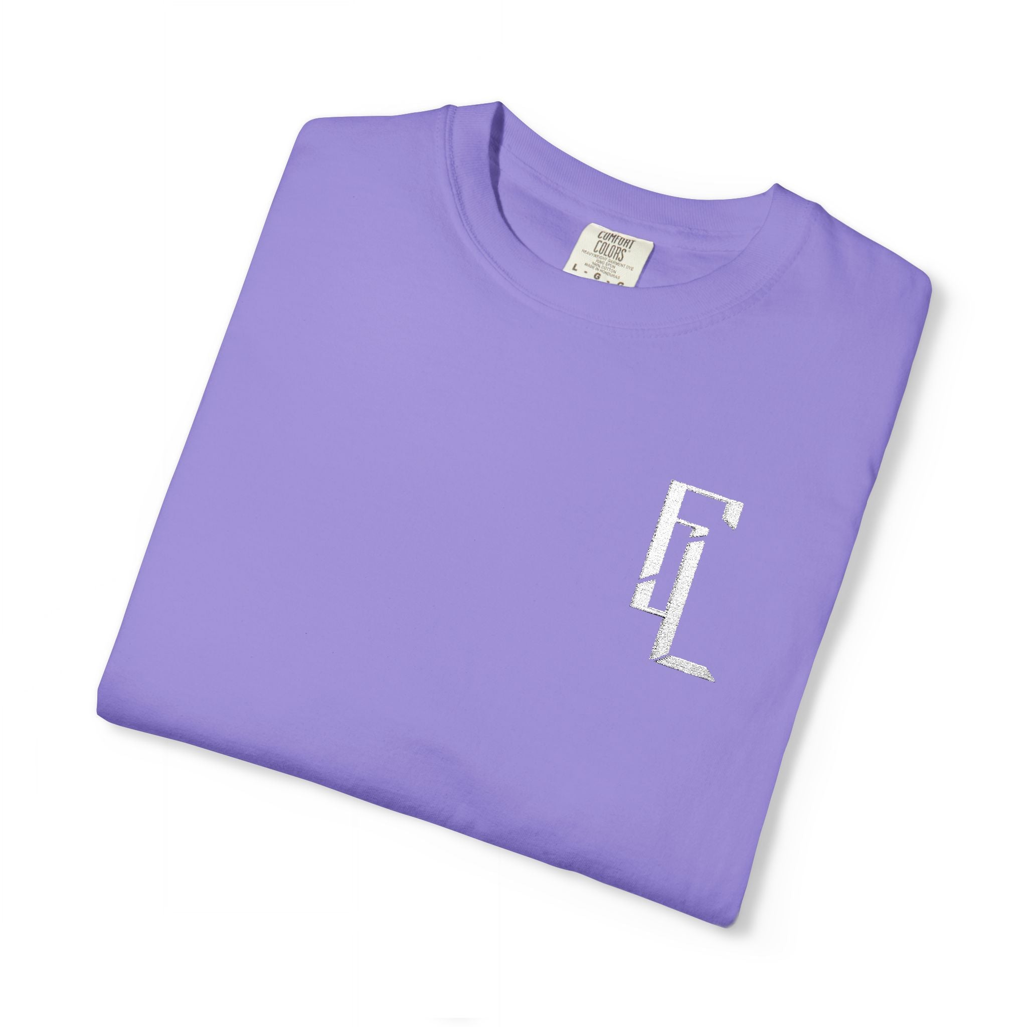 White-F4L T-Shirts [Embroidery]