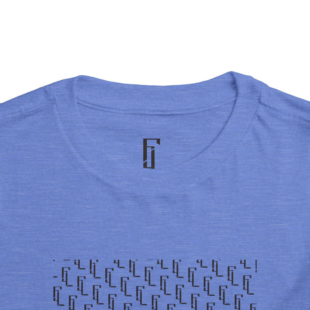 Black-F4L Toddler Short Sleeve Tee