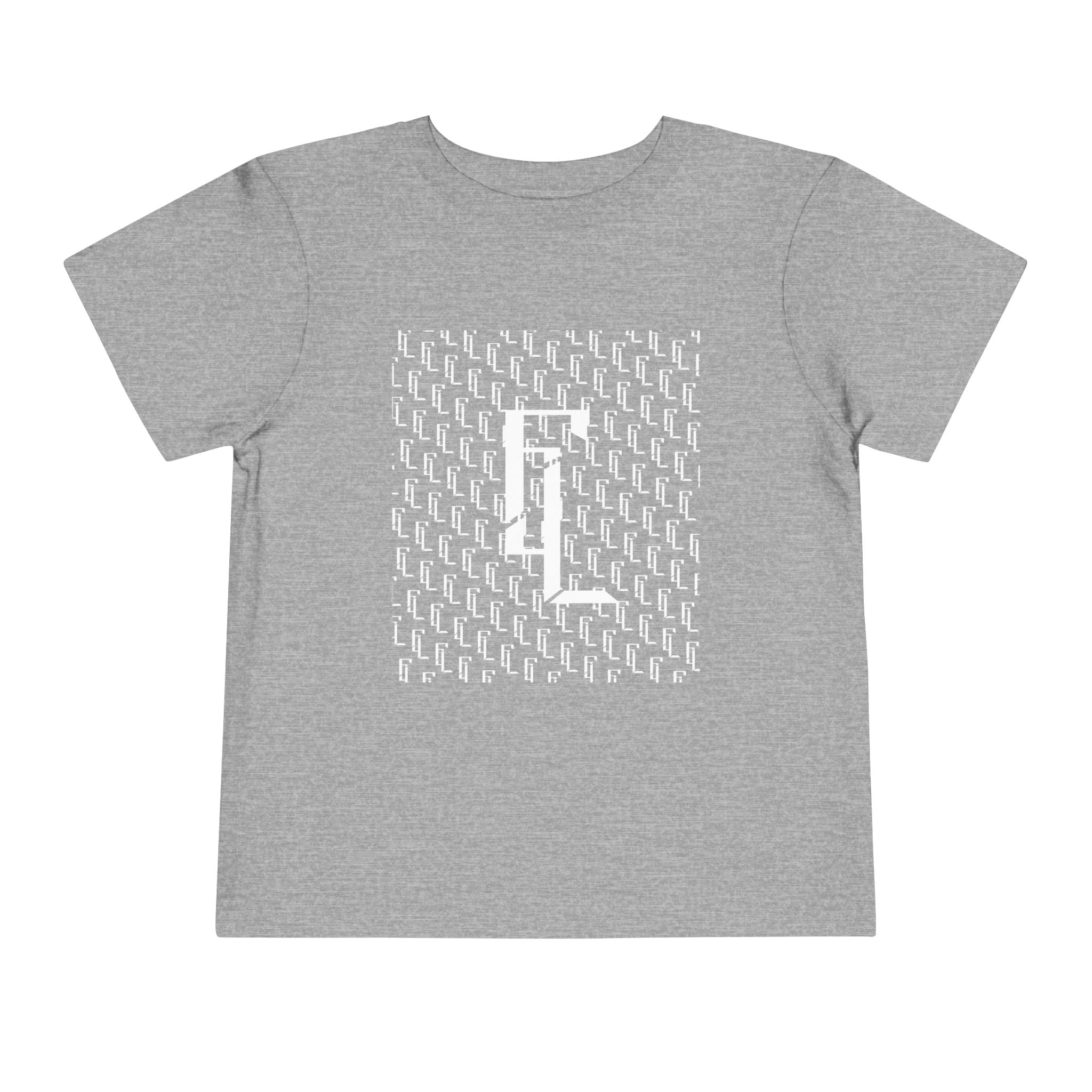 White-F4L Toddler Short Sleeve Tee