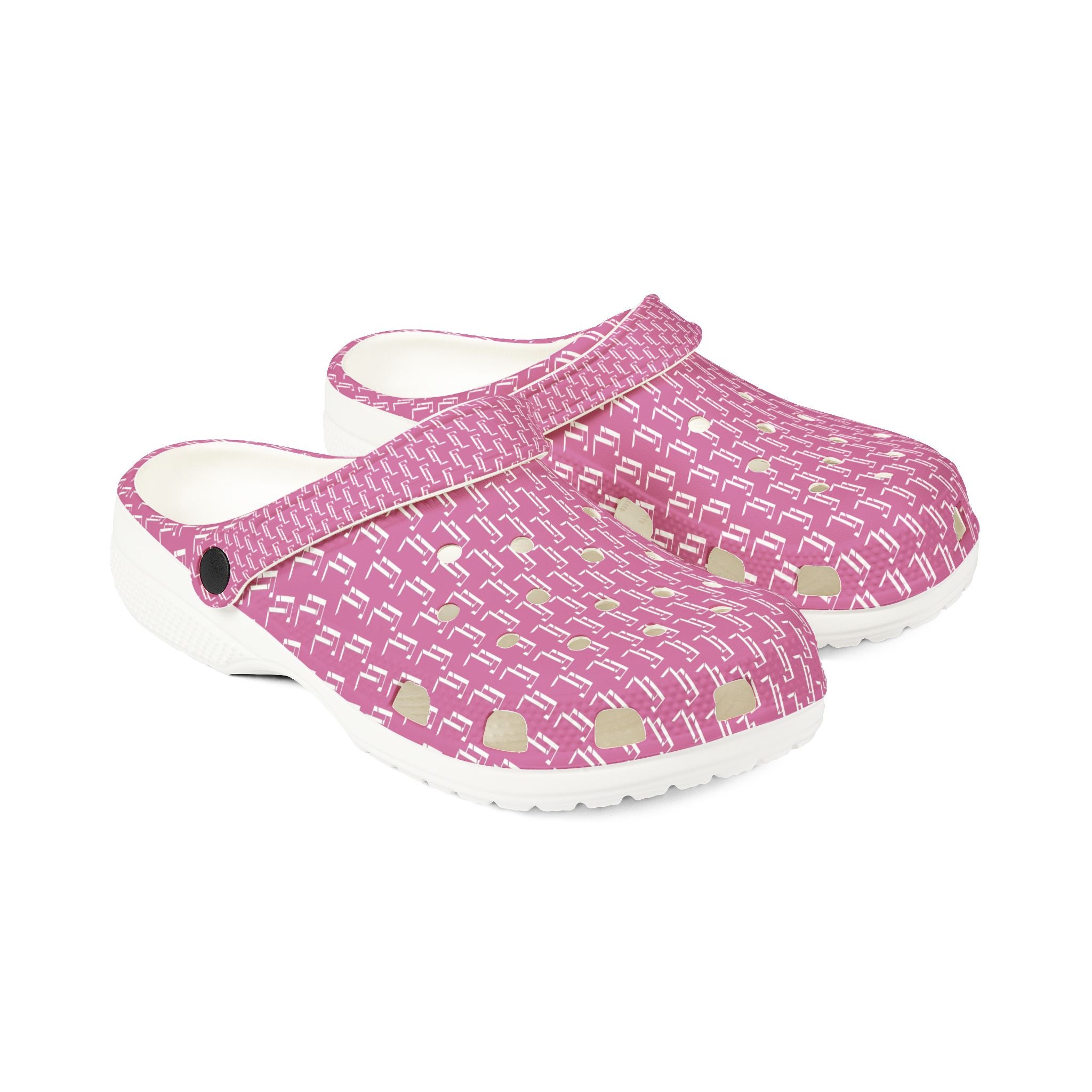 W Pink F4L EVA Adult's Foam Clogs