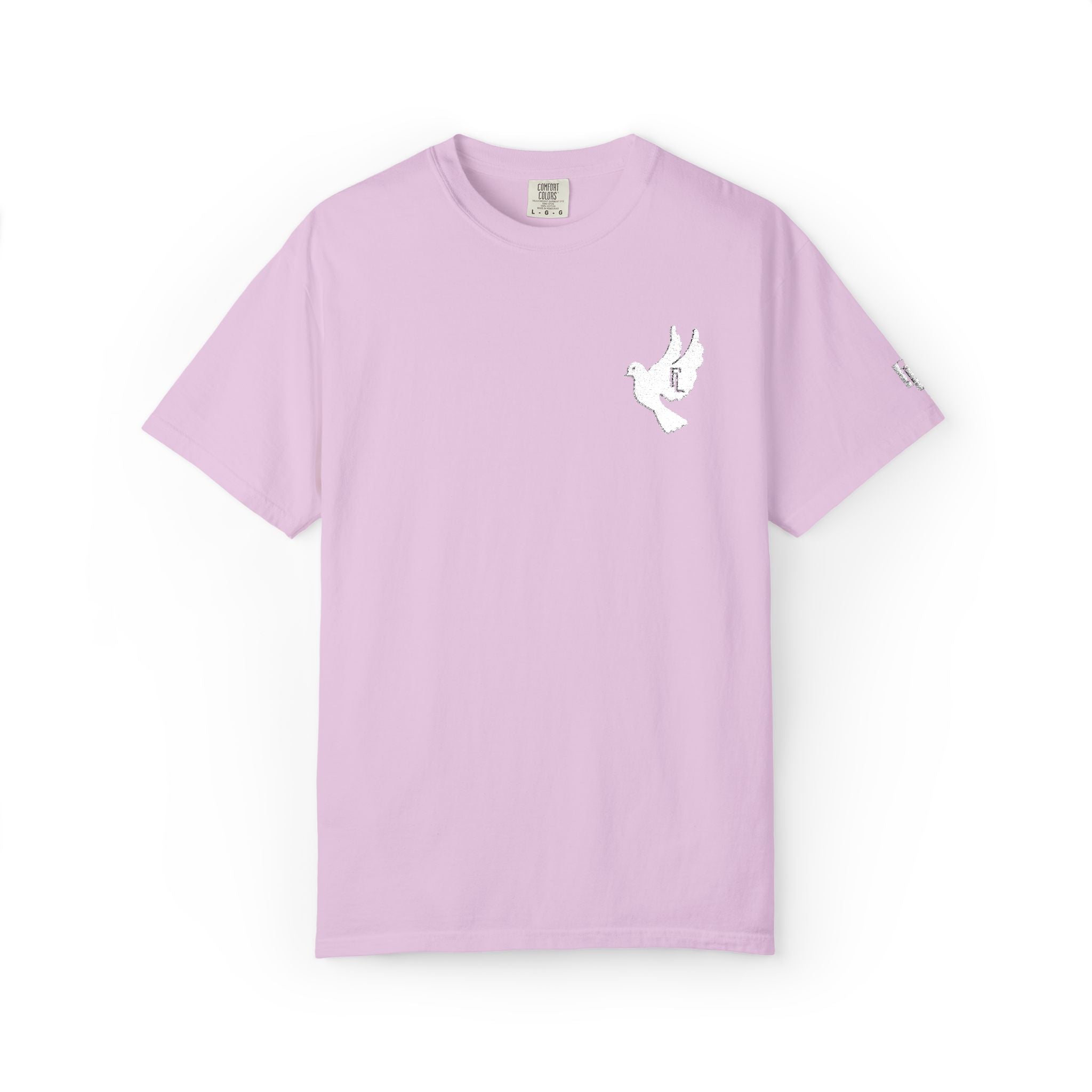 White-F4L DOVE T-Shirts [Embroidery]