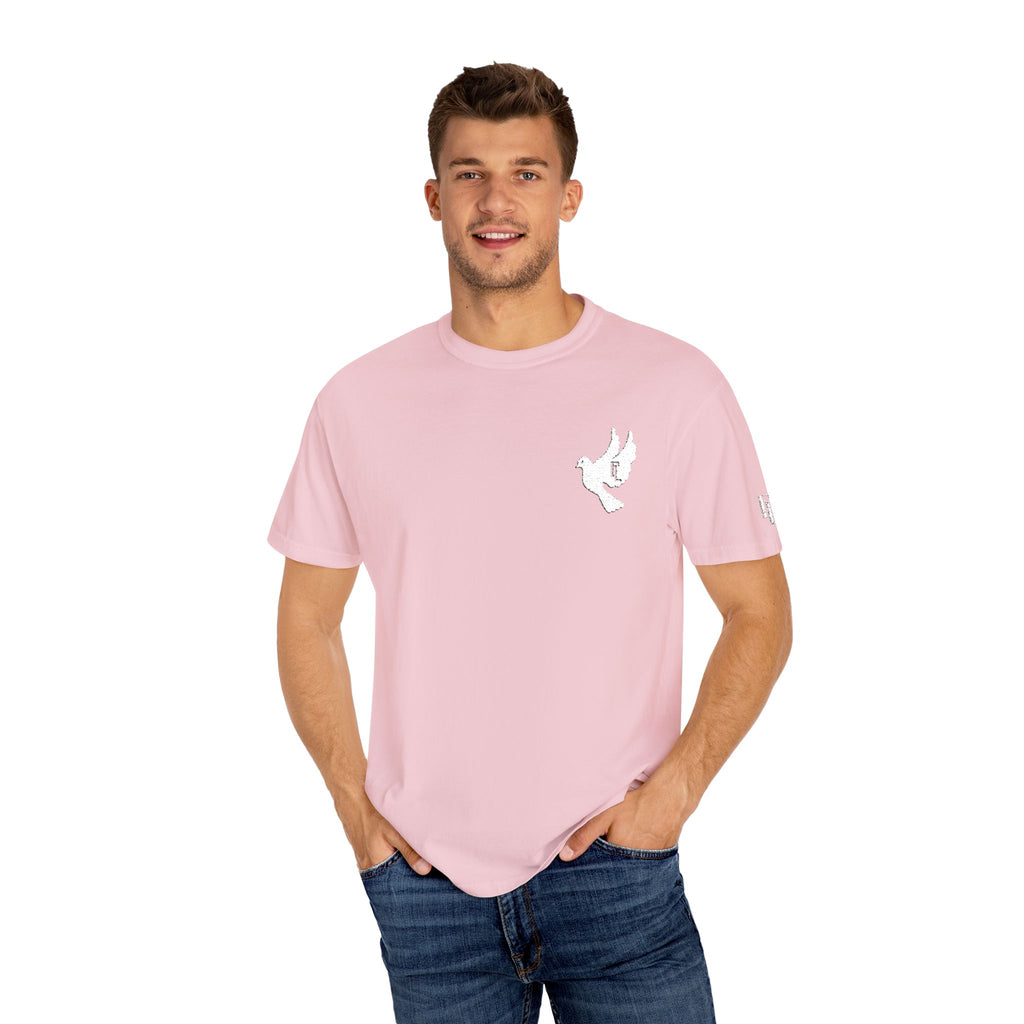White-F4L DOVE T-Shirts [Embroidery]
