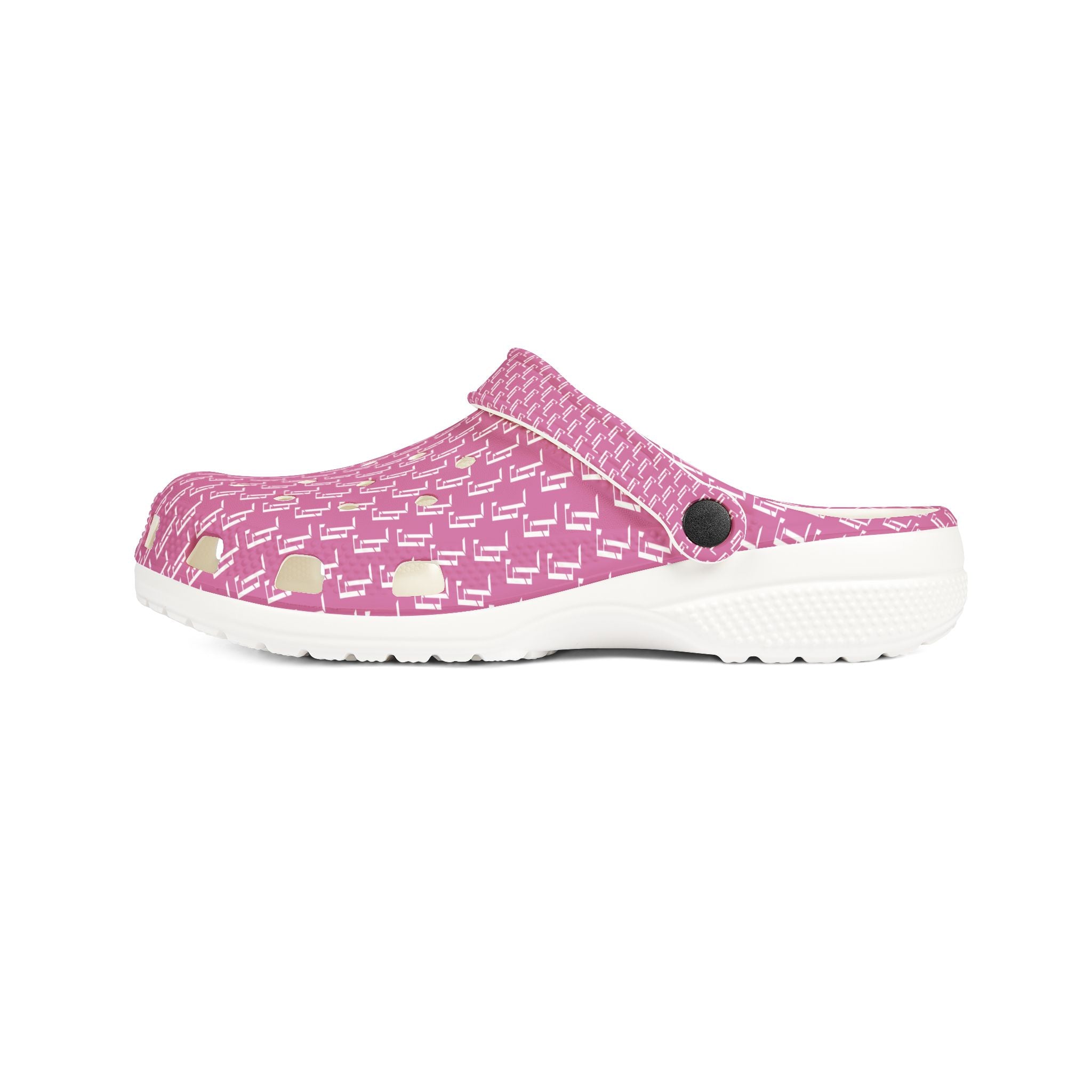 W Pink F4L EVA Adult's Foam Clogs