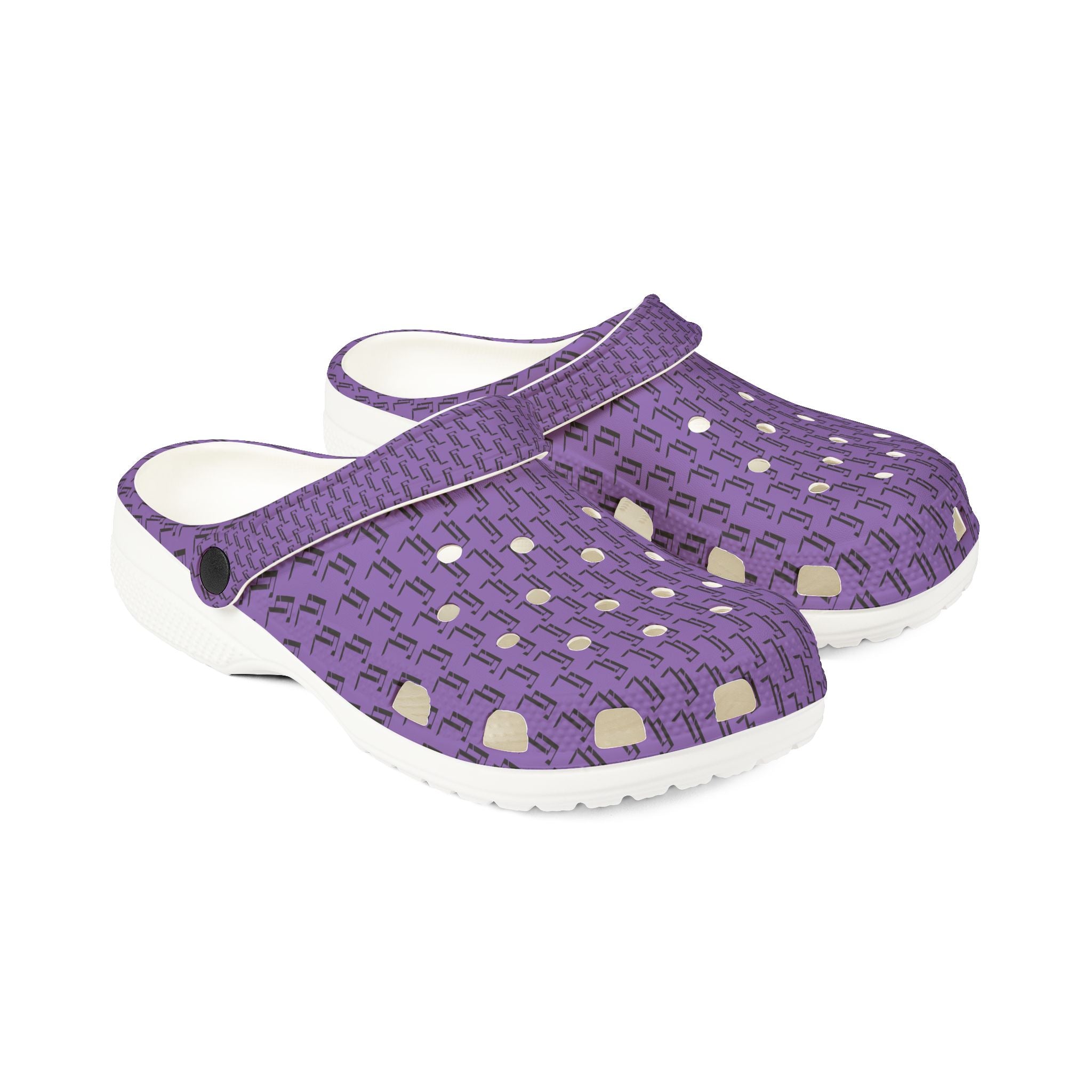 Light Purple F4L EVA Adult's Foam Clogs