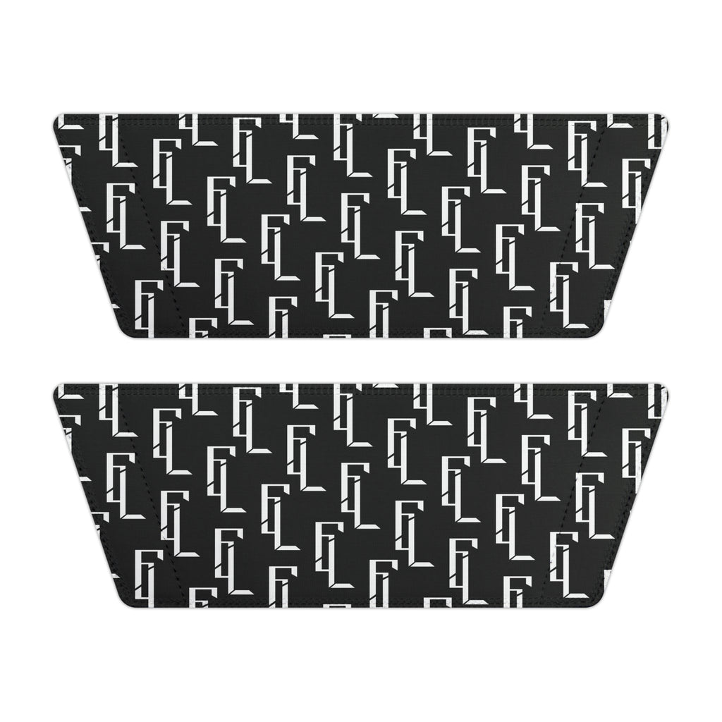 Black F4L Men's Removable-Strap Sandals