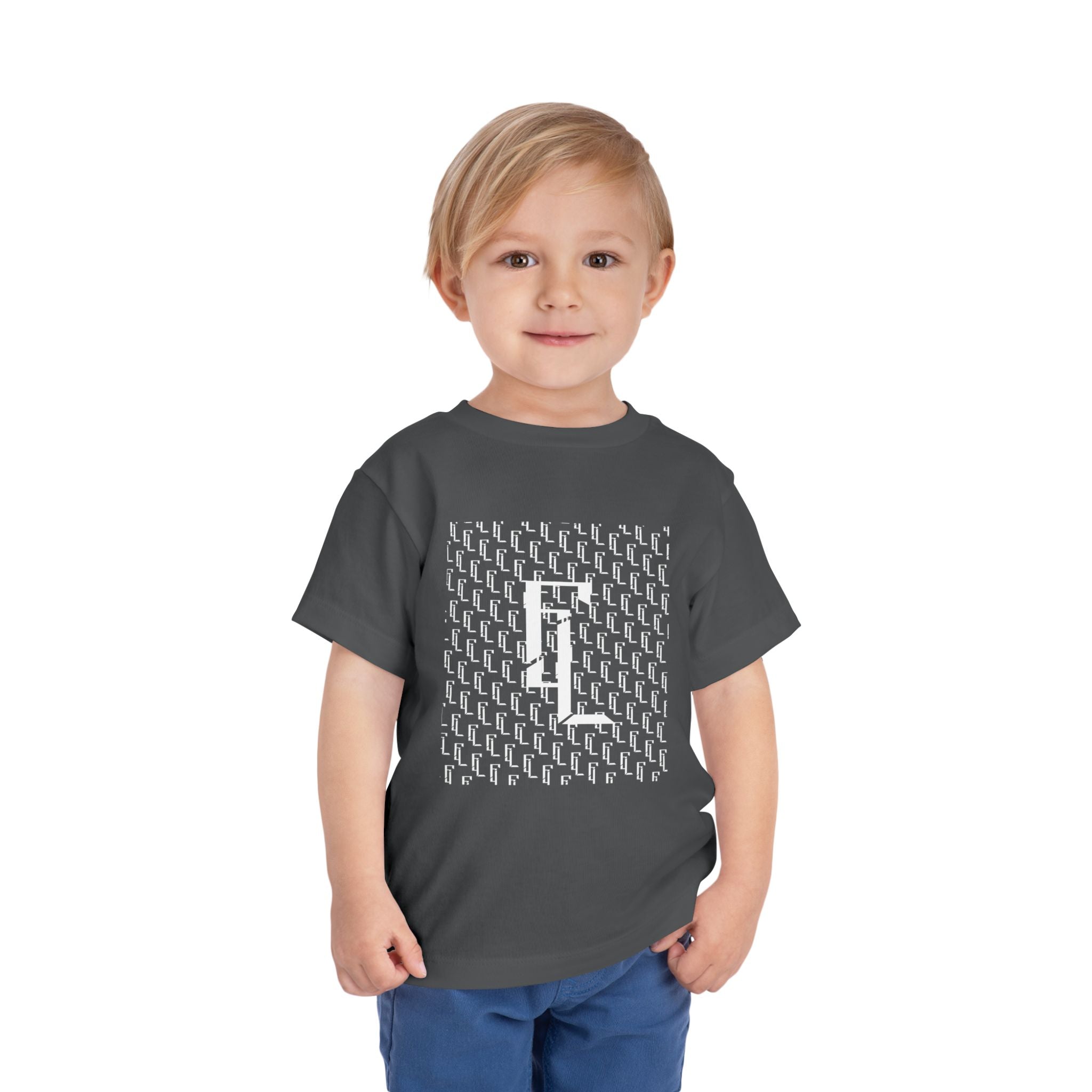 White-F4L Toddler Short Sleeve Tee