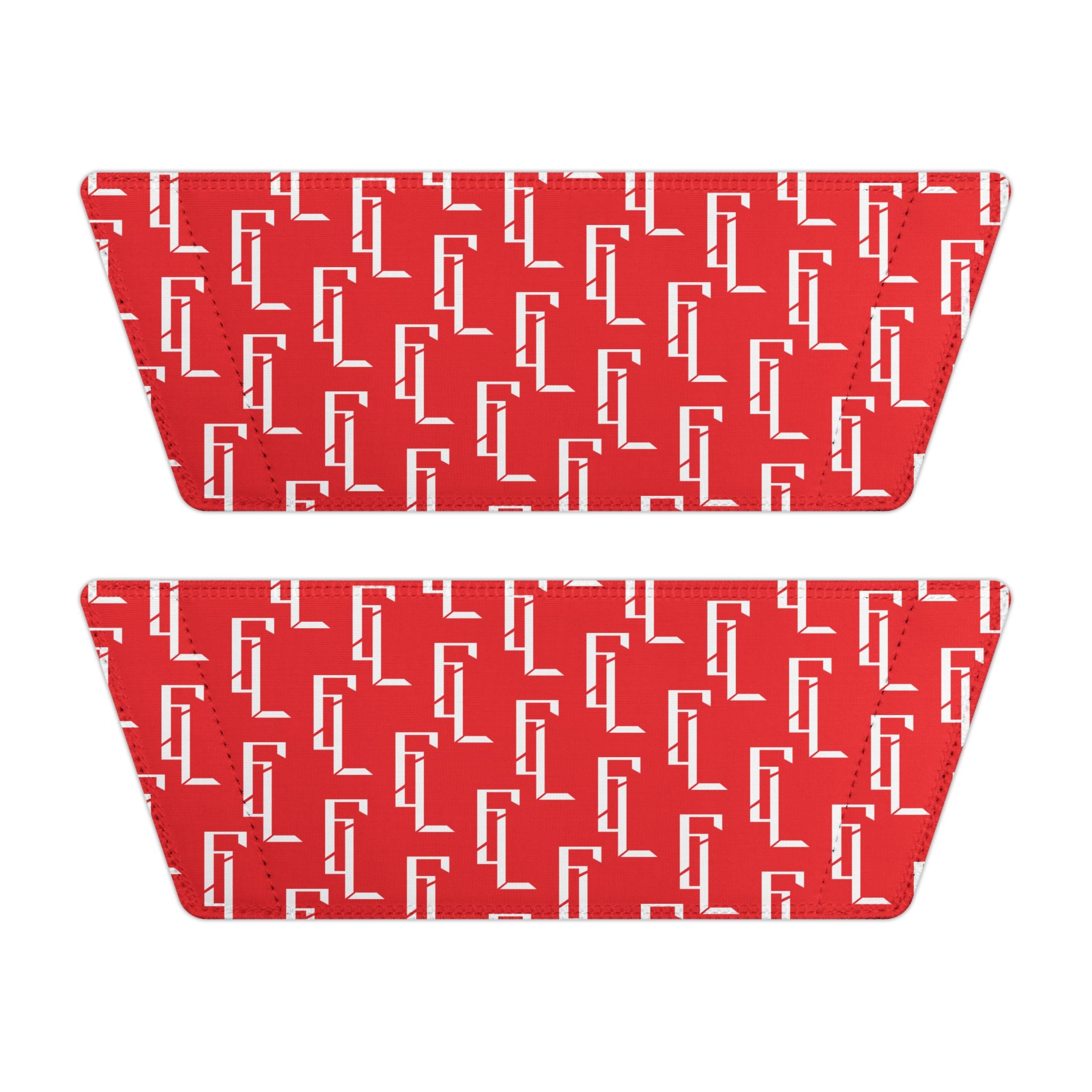 Red F4L Men's Removable-Strap Sandals