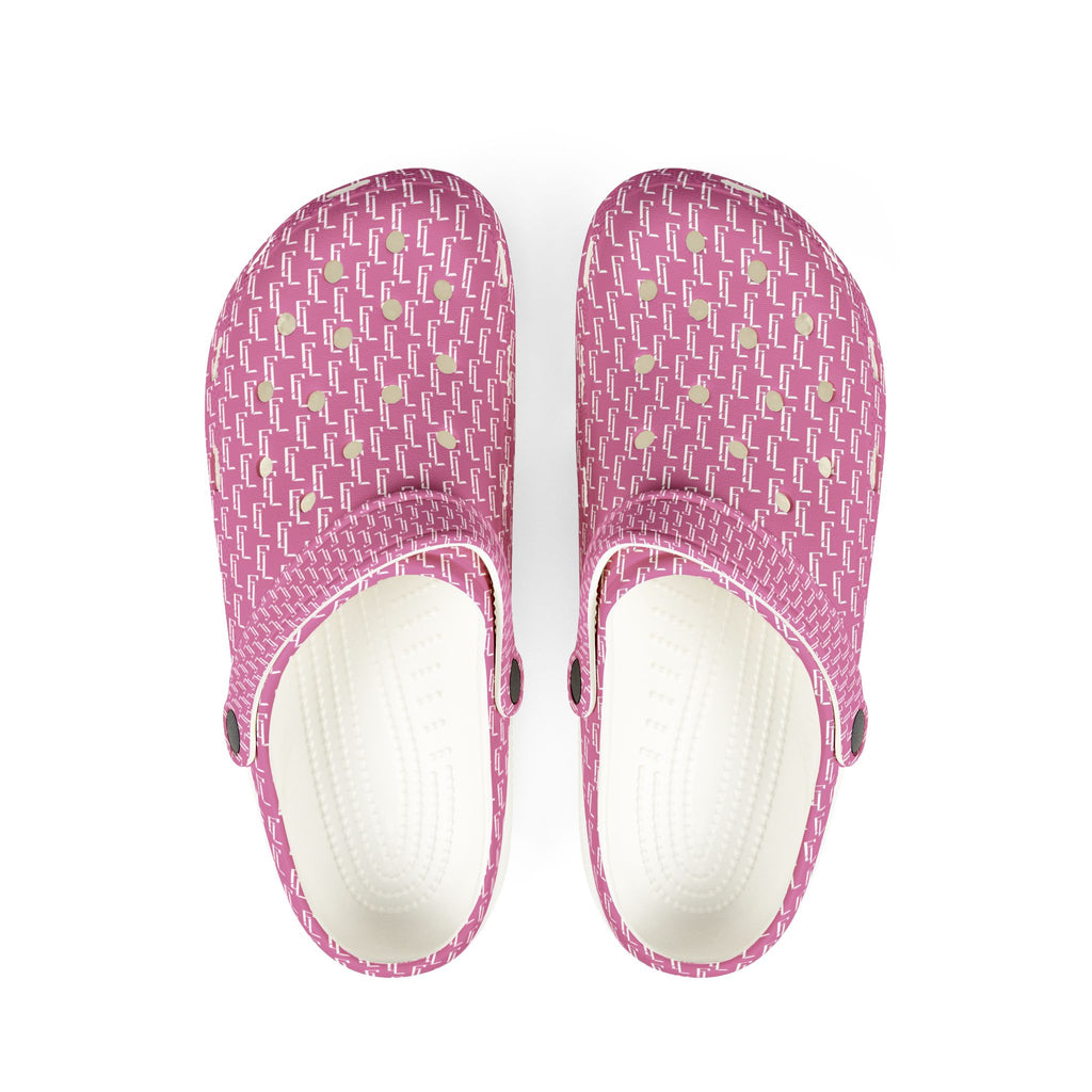 W Pink F4L EVA Adult's Foam Clogs