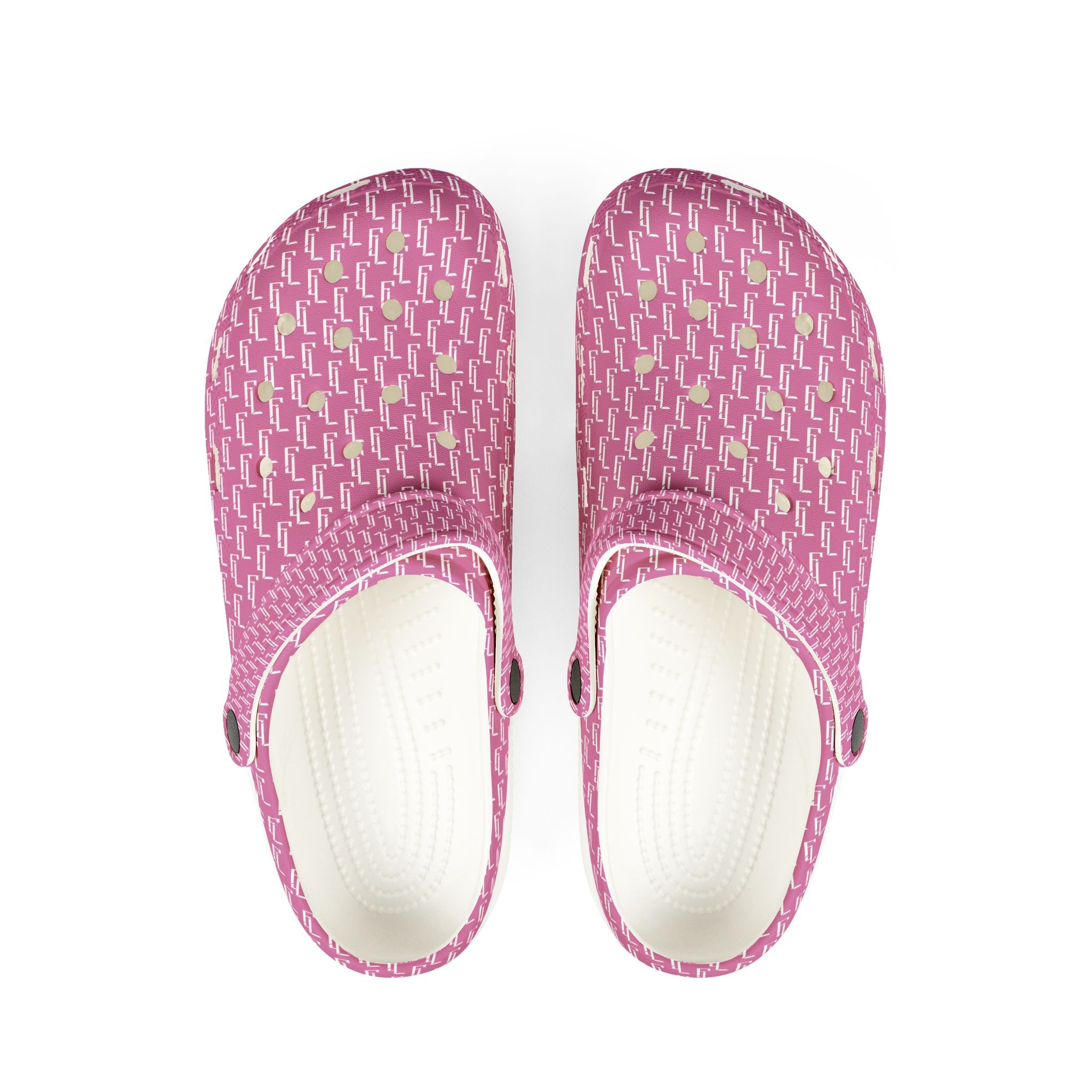 W Pink F4L EVA Adult's Foam Clogs