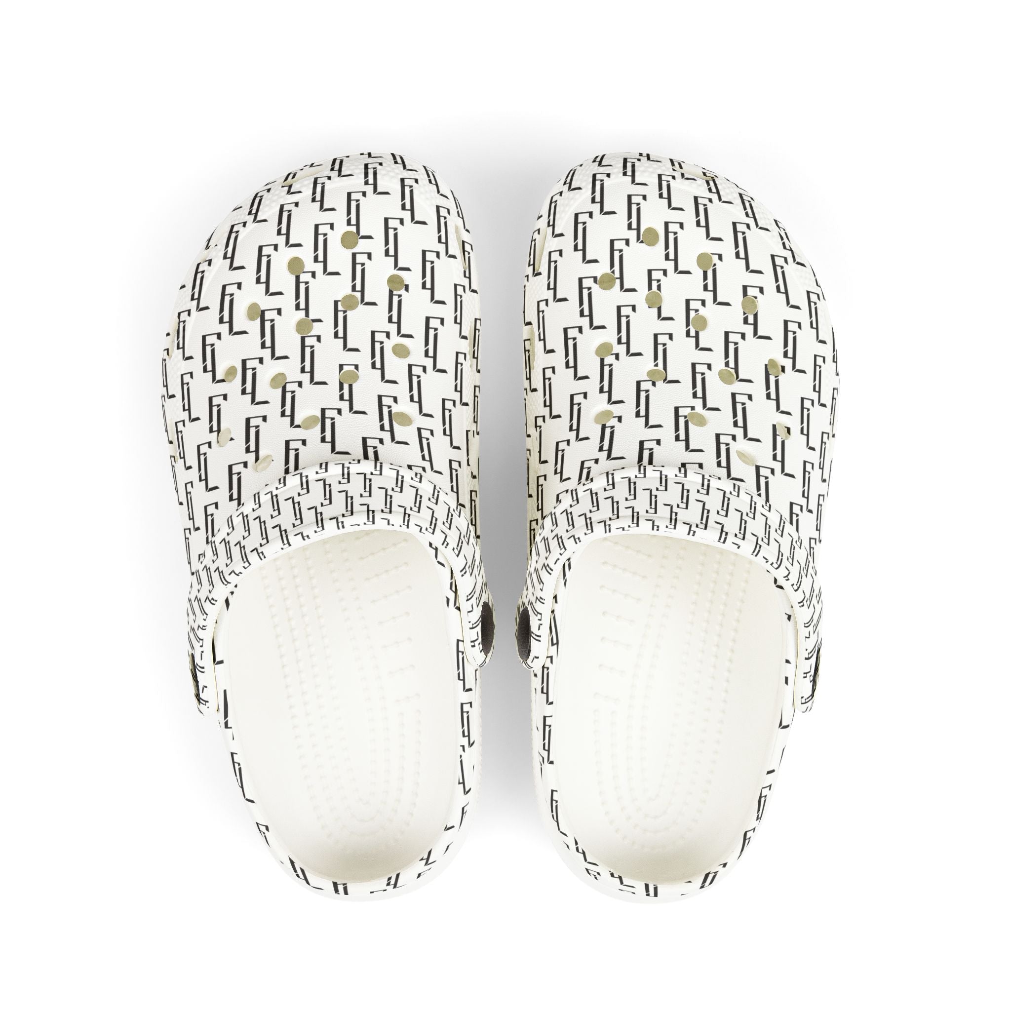 White F4L Kid's EVA Foam Clogs