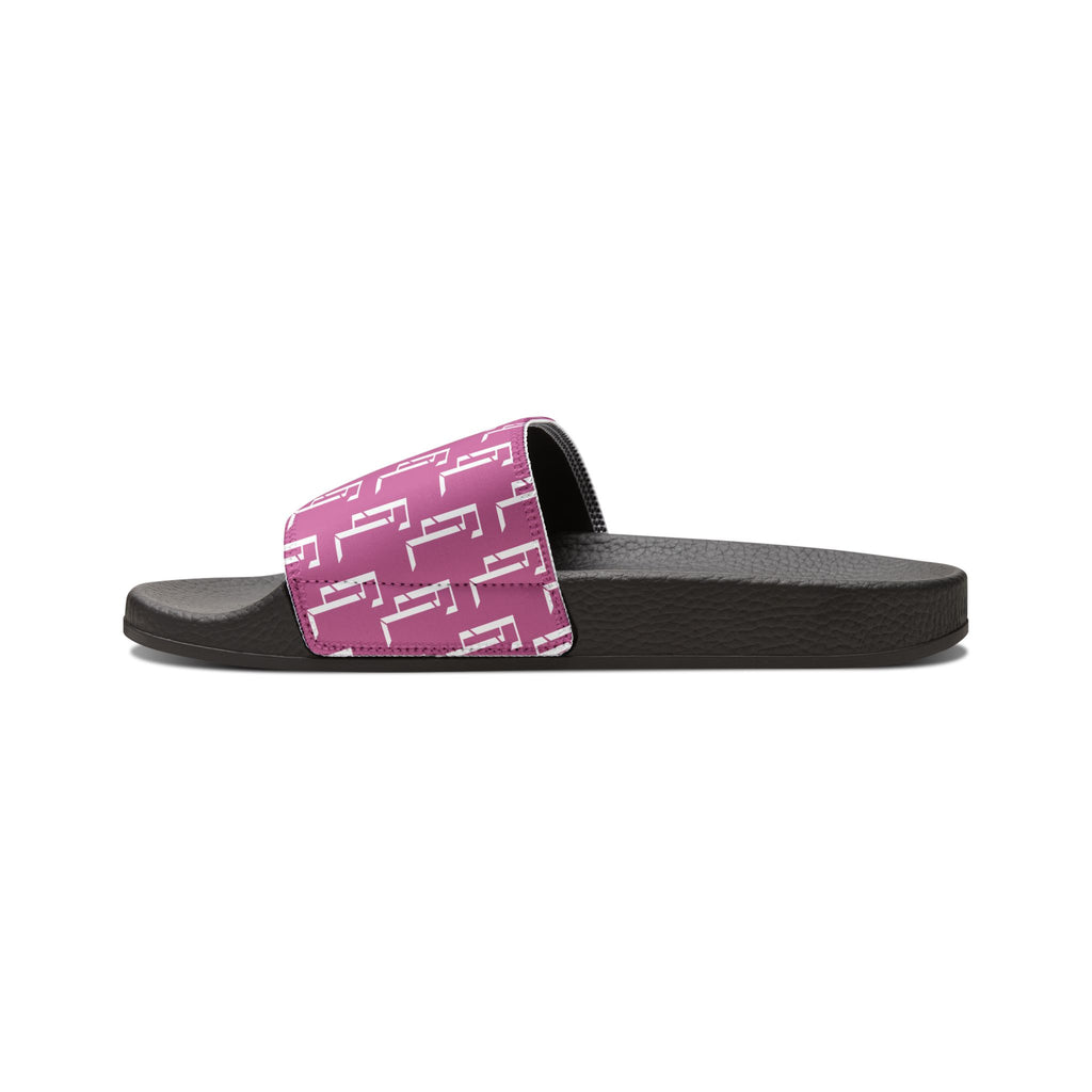Pink F4L Men's Removable-Strap Sandals