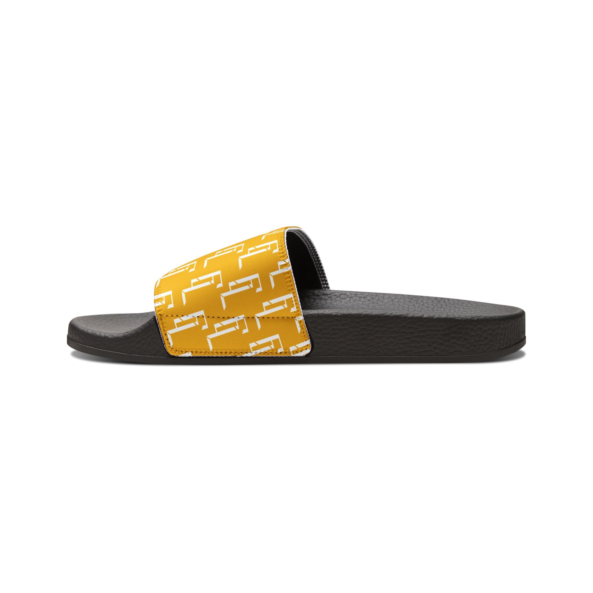 Yellow F4L Men's Removable-Strap Sandals