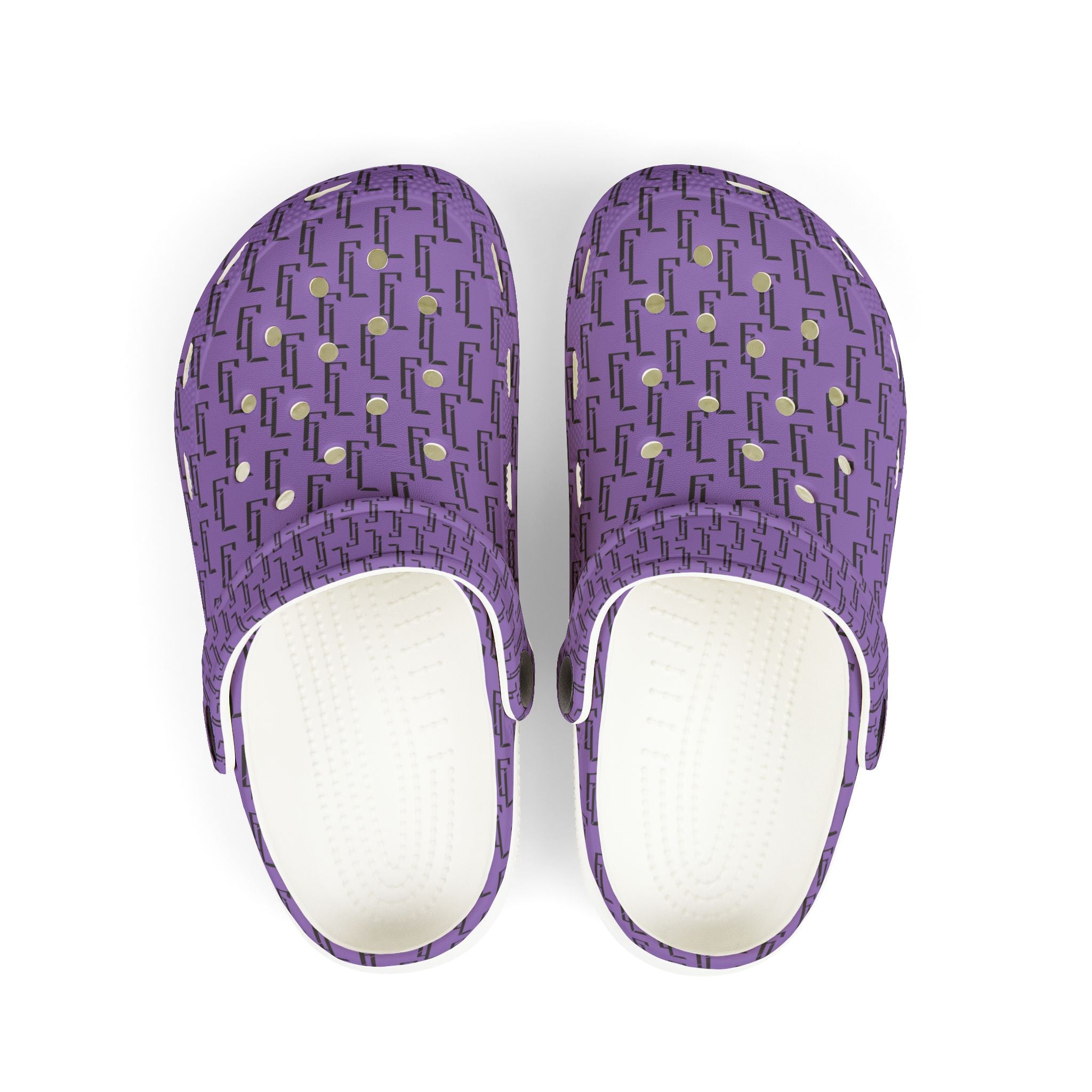 Light Purple F4L Kid's EVA Foam Clogs