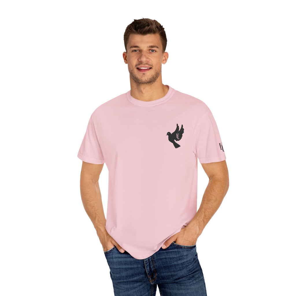 Black-F4L DOVE T-Shirts [Embroidery]
