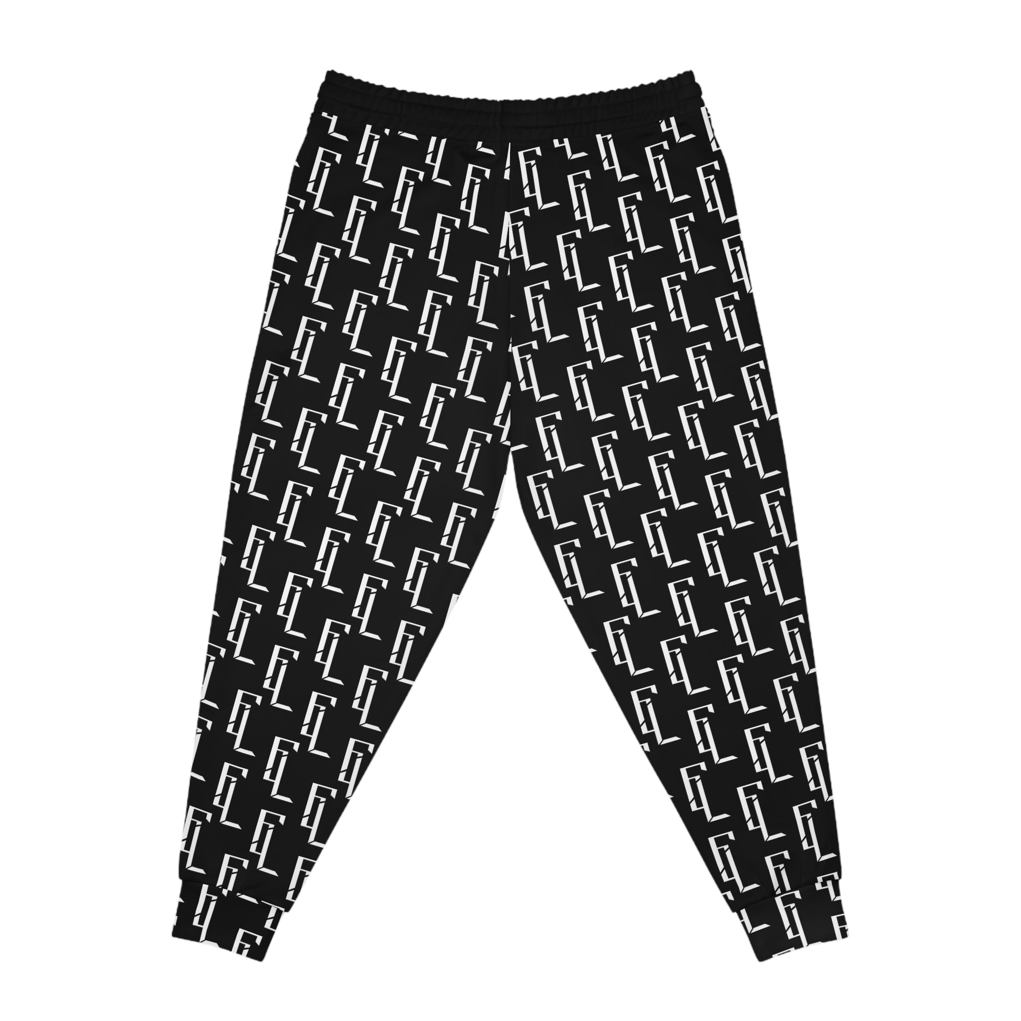 Black F4L Men's Athletic Joggers