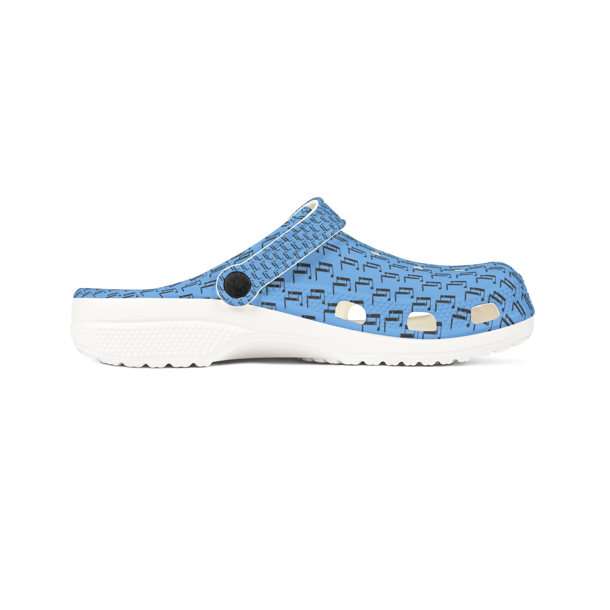 Light Blue F4L EVA Adult's Foam Clogs