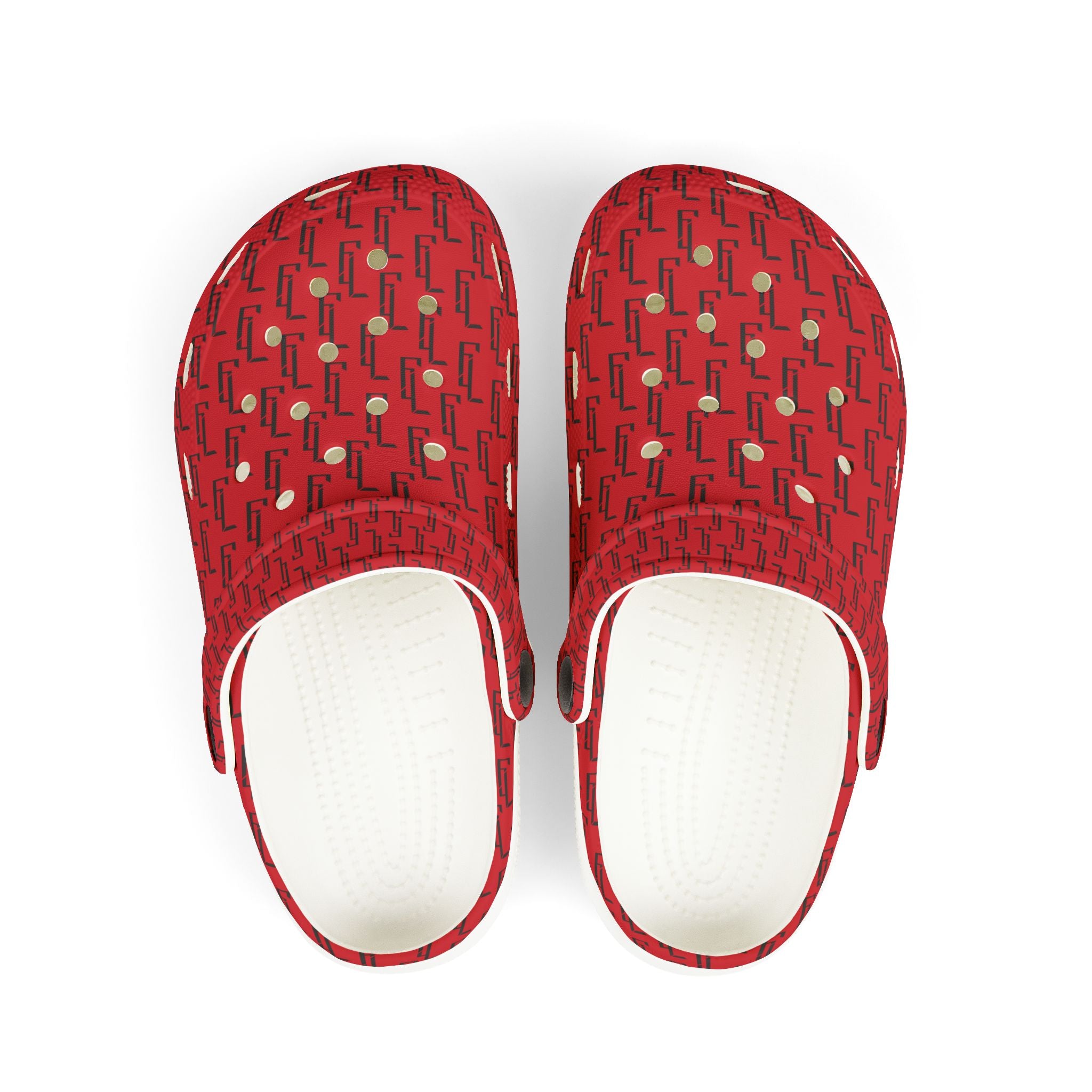 Red F4L Kid's EVA Foam Clogs