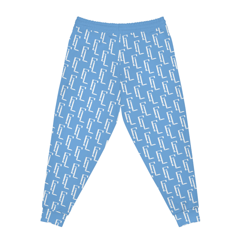 Light Blue F4L Men's Athletic Joggers