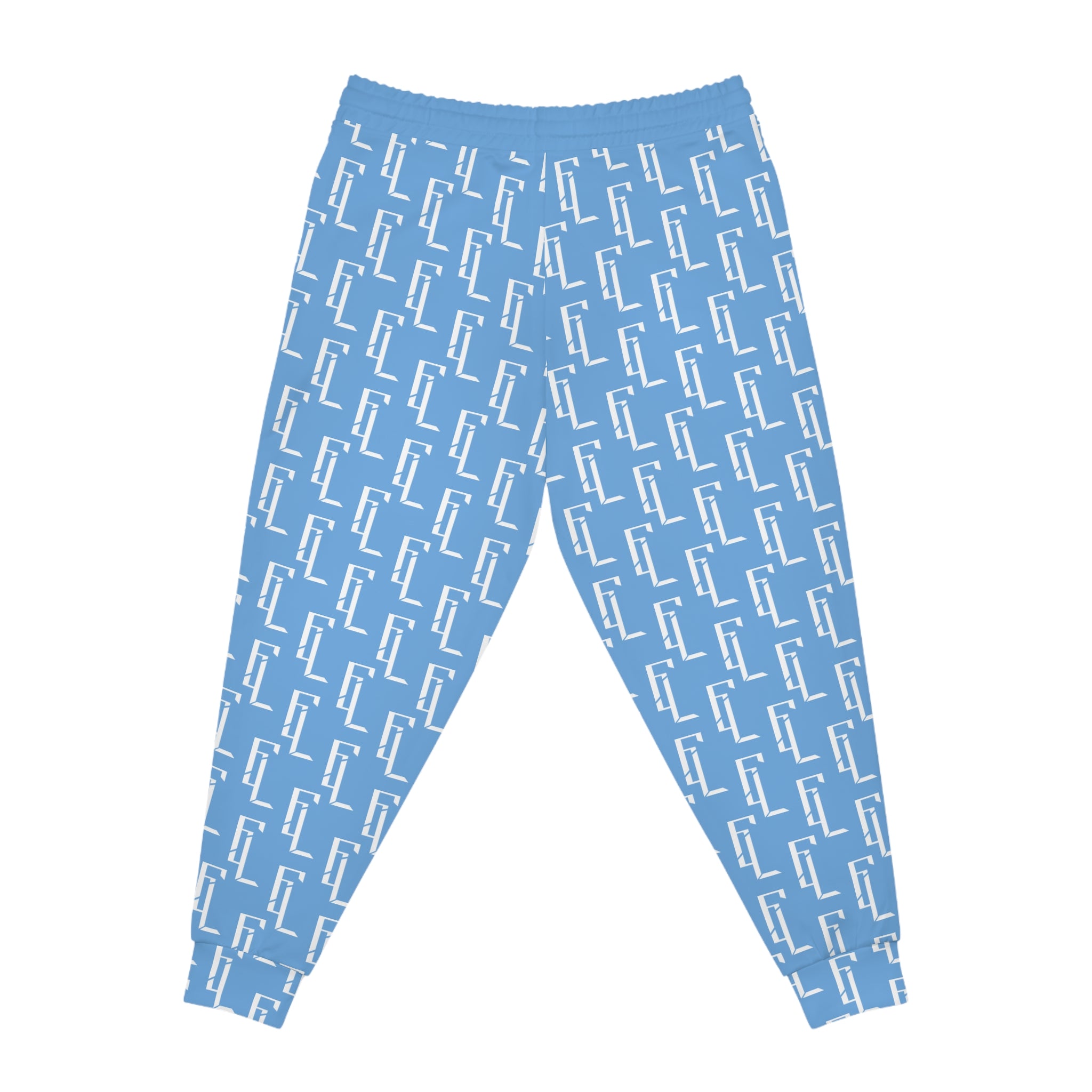 Light Blue F4L Men's Athletic Joggers