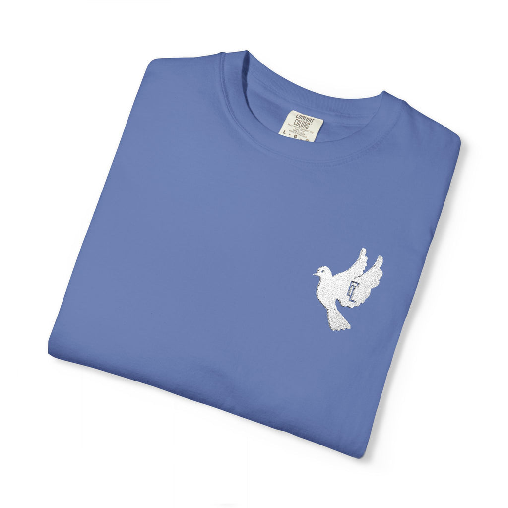 White-F4L DOVE T-Shirts [Embroidery]