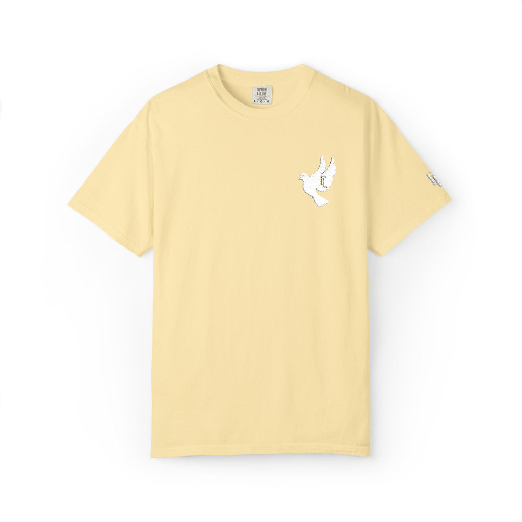 White-F4L DOVE T-Shirts [Embroidery]