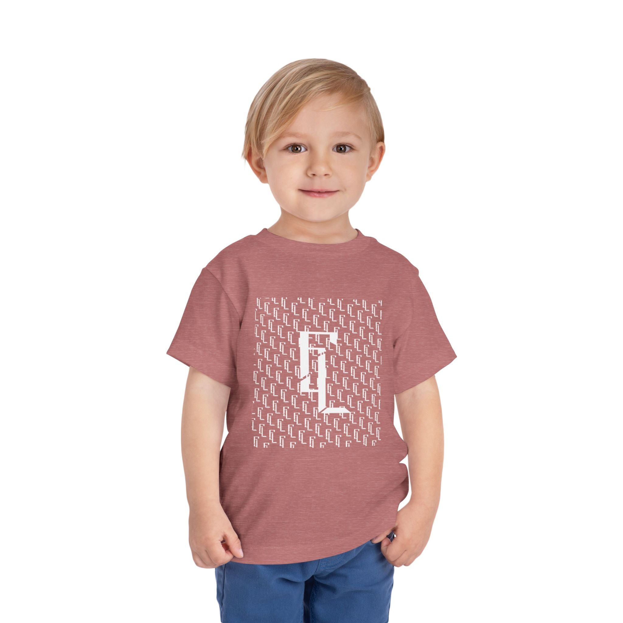 White-F4L Toddler Short Sleeve Tee