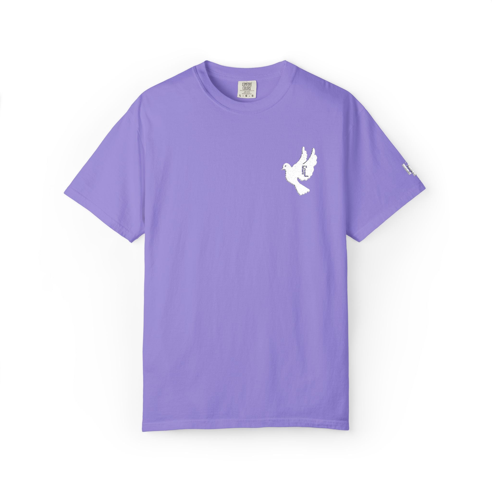 White-F4L DOVE T-Shirts [Embroidery]