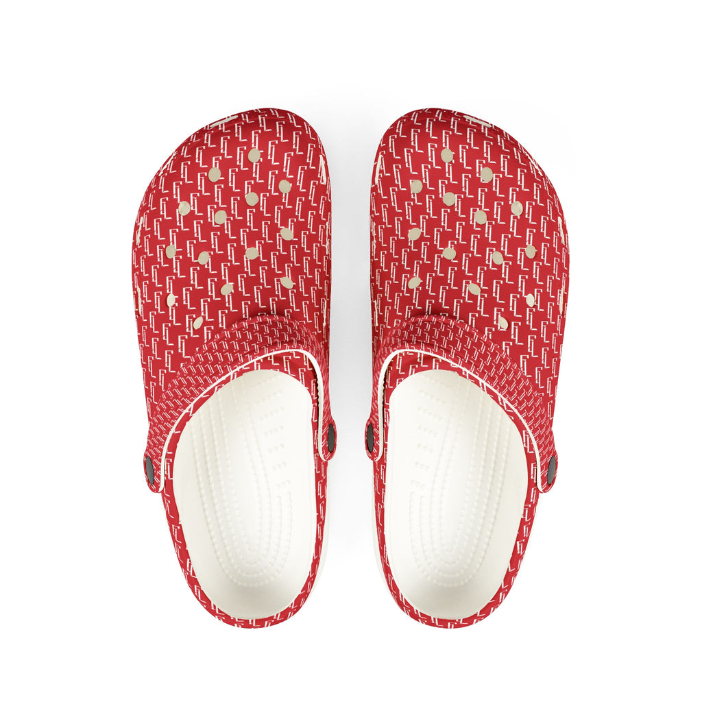 W Dark Red F4L EVA Adult's Foam Clogs
