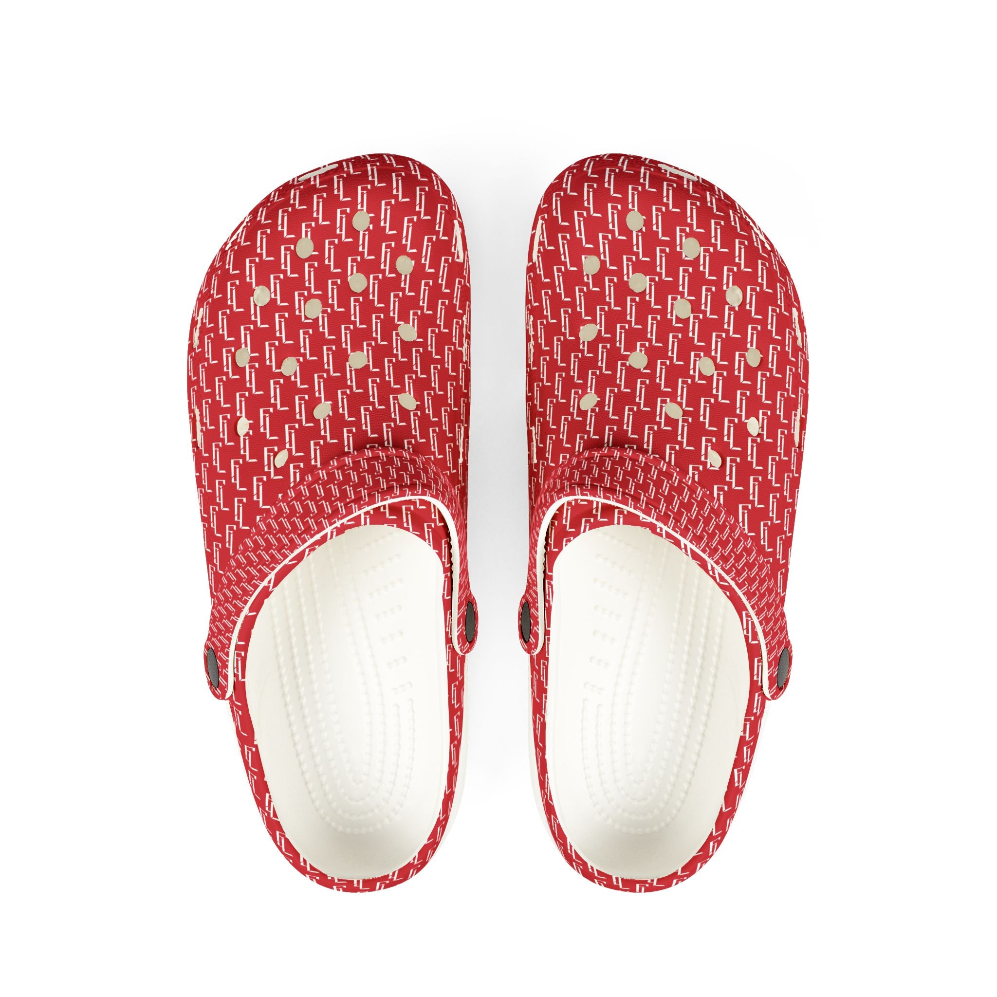 W Dark Red F4L EVA Adult's Foam Clogs